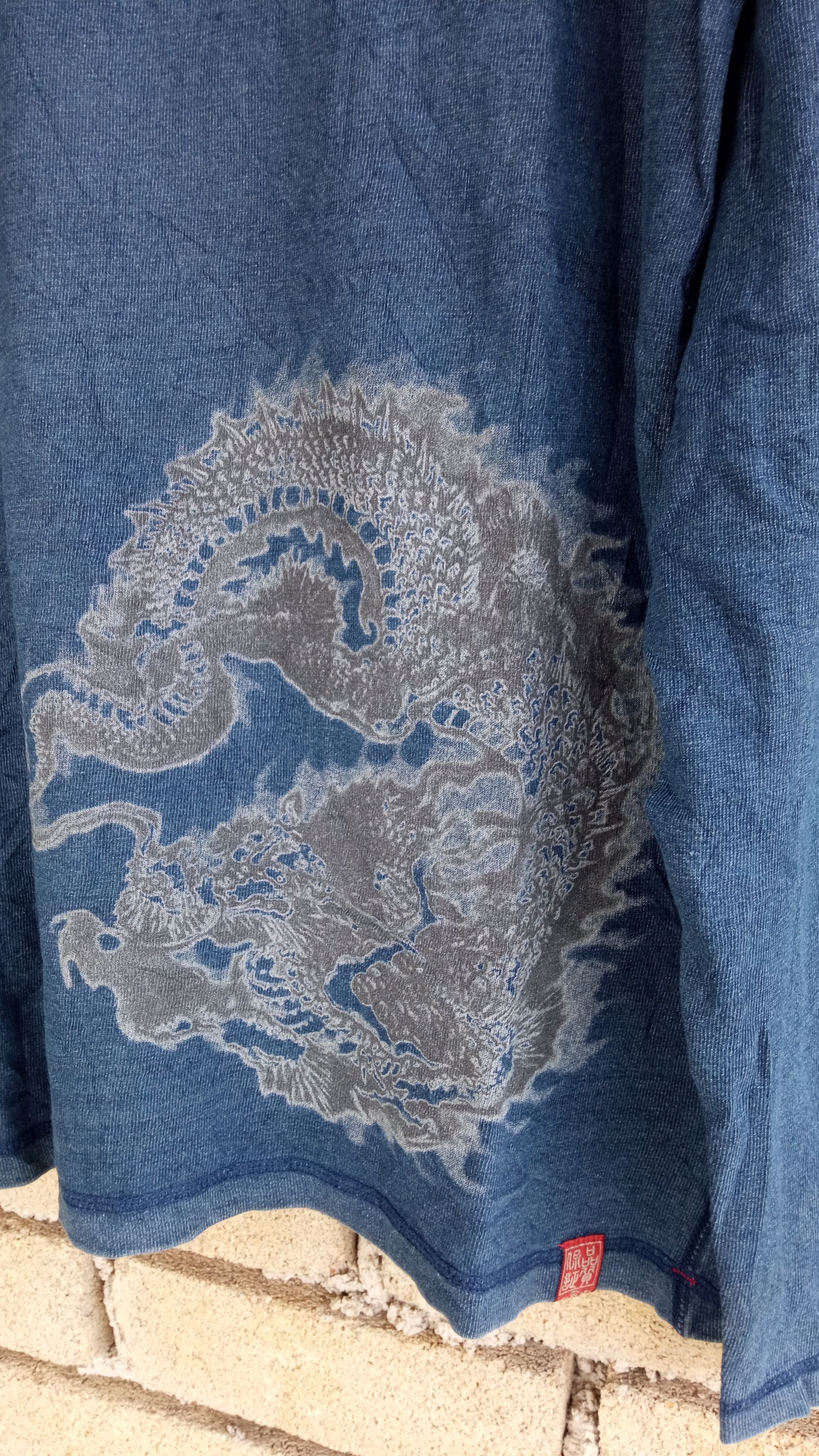 Eternal × Indigo × Japanese Brand 🔥🔥Eternal Indigo Blue Dye LS T-Shirt Size US M / EU 48-50 / 2 - 6 Thumbnail