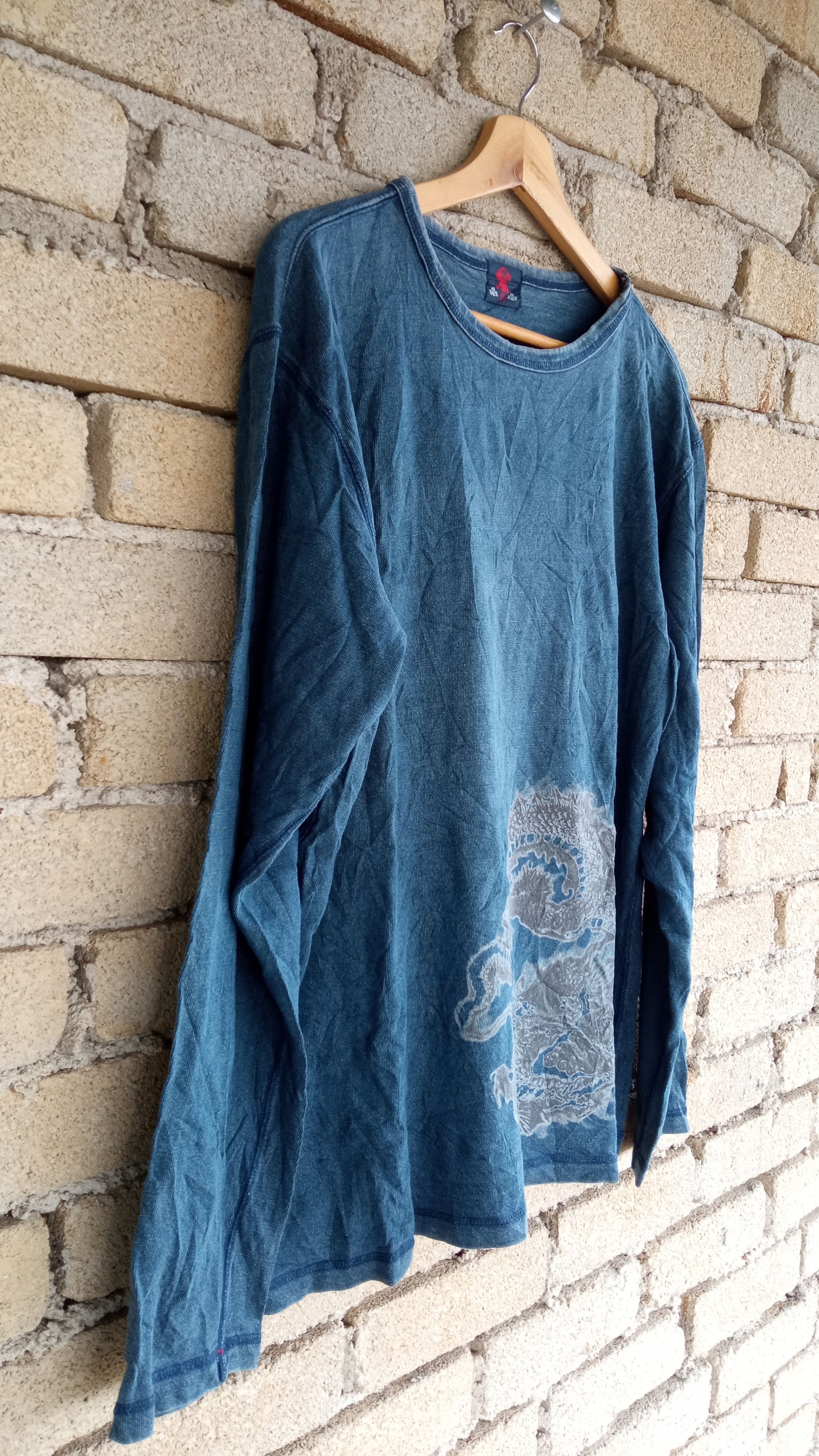 Eternal × Indigo × Japanese Brand 🔥🔥Eternal Indigo Blue Dye LS T-Shirt Size US M / EU 48-50 / 2 - 7 Thumbnail