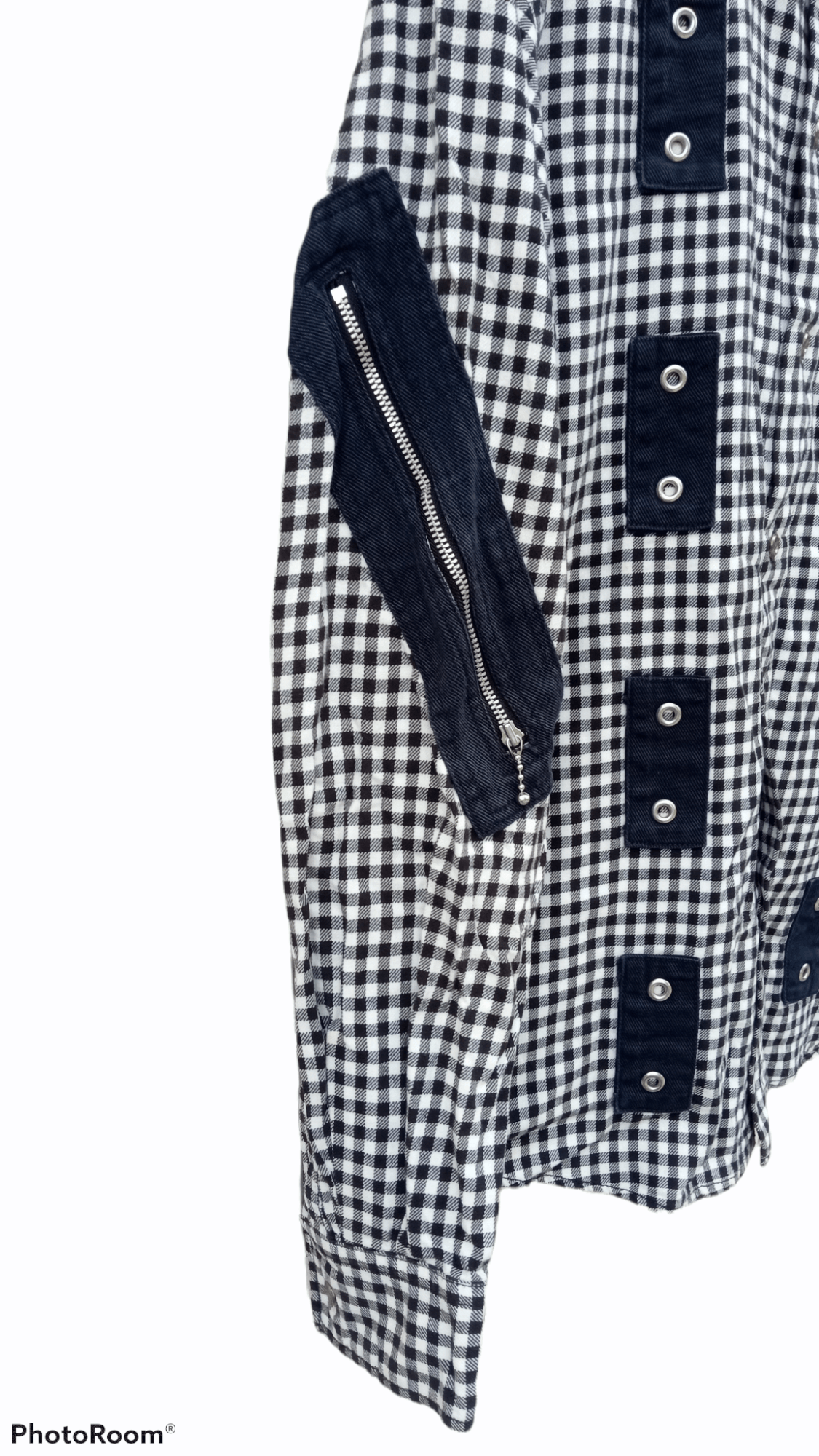 Japanese Brand × Vintage 🔥🔥Vintage Milkboy Plaid Bondage Style LS Shirt Size US M / EU 48-50 / 2 - 8 Thumbnail