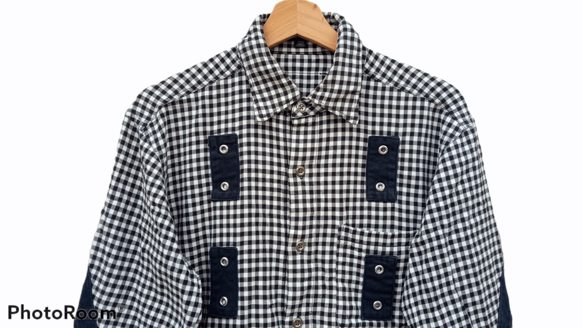 Japanese Brand × Vintage 🔥🔥Vintage Milkboy Plaid Bondage Style LS Shirt Size US M / EU 48-50 / 2 - 12 Thumbnail