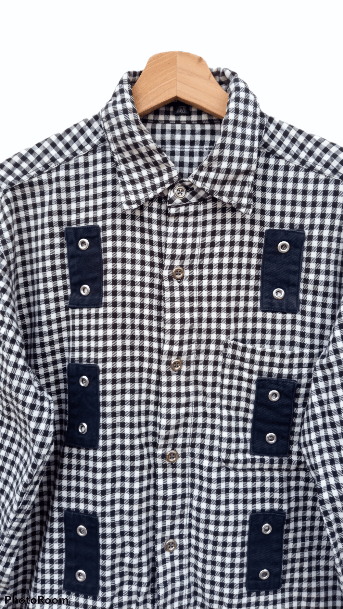 Japanese Brand × Vintage 🔥🔥Vintage Milkboy Plaid Bondage Style LS Shirt Size US M / EU 48-50 / 2 - 15 Thumbnail