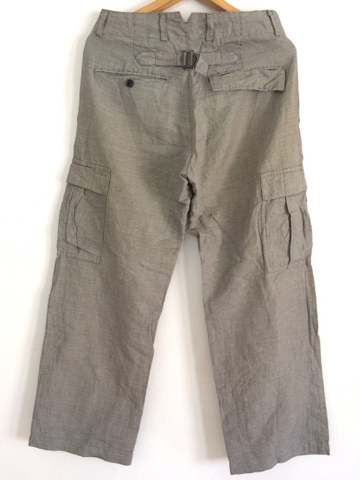 Margaret Howell 🔥🔥MHL Margaret Howell Small Plaid Cargo Pants Size US 29 - 13 Thumbnail