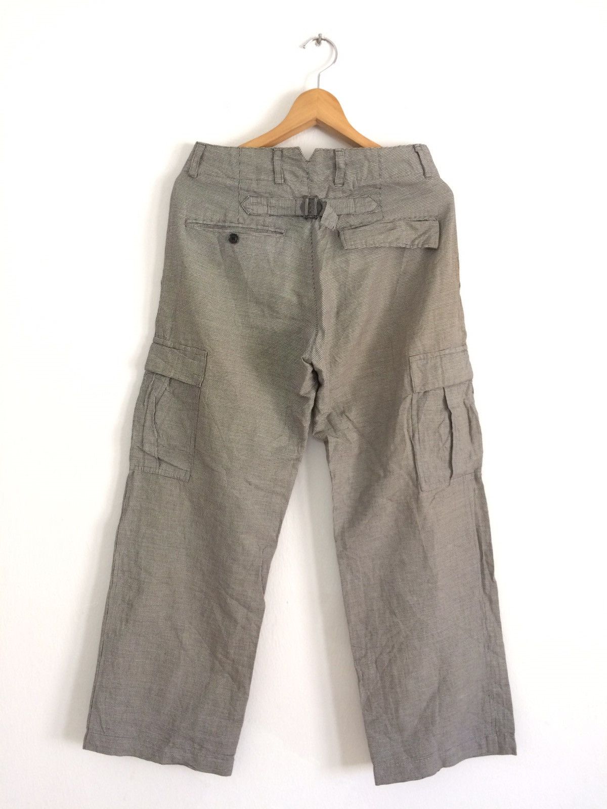 Margaret Howell 🔥🔥MHL Margaret Howell Small Plaid Cargo Pants Size US 29 - 12 Thumbnail