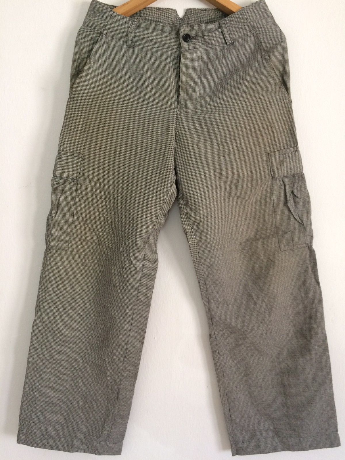 Margaret Howell 🔥🔥MHL Margaret Howell Small Plaid Cargo Pants Size US 29 - 4 Thumbnail