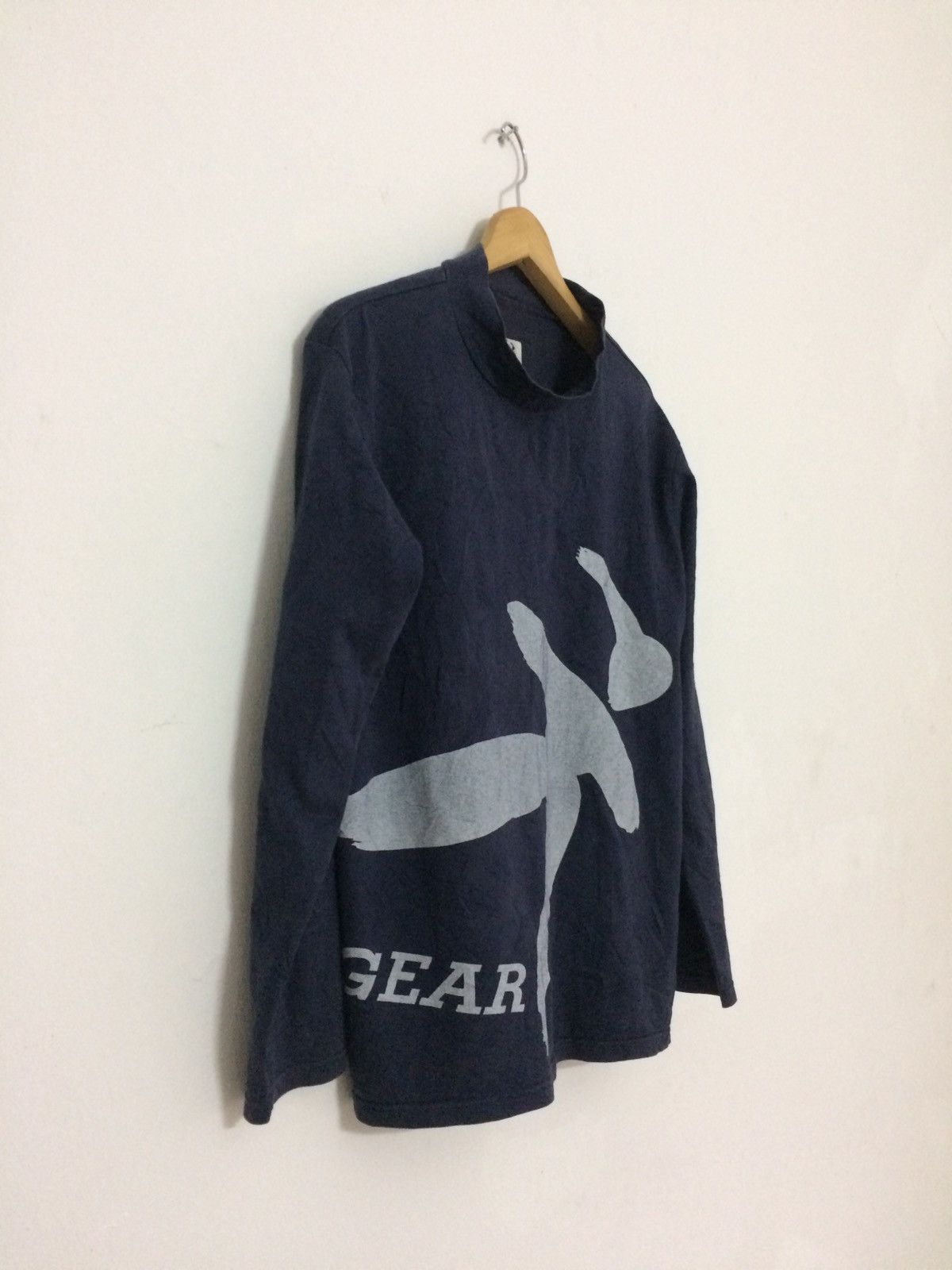 Hai Sporting Gear × Issey Miyake × Vintage 🔥🔥Hai Sporting Gear Issey Miyake Big Logo Spellout T-Shirt Size US M / EU 48-50 / 2 - 6 Thumbnail