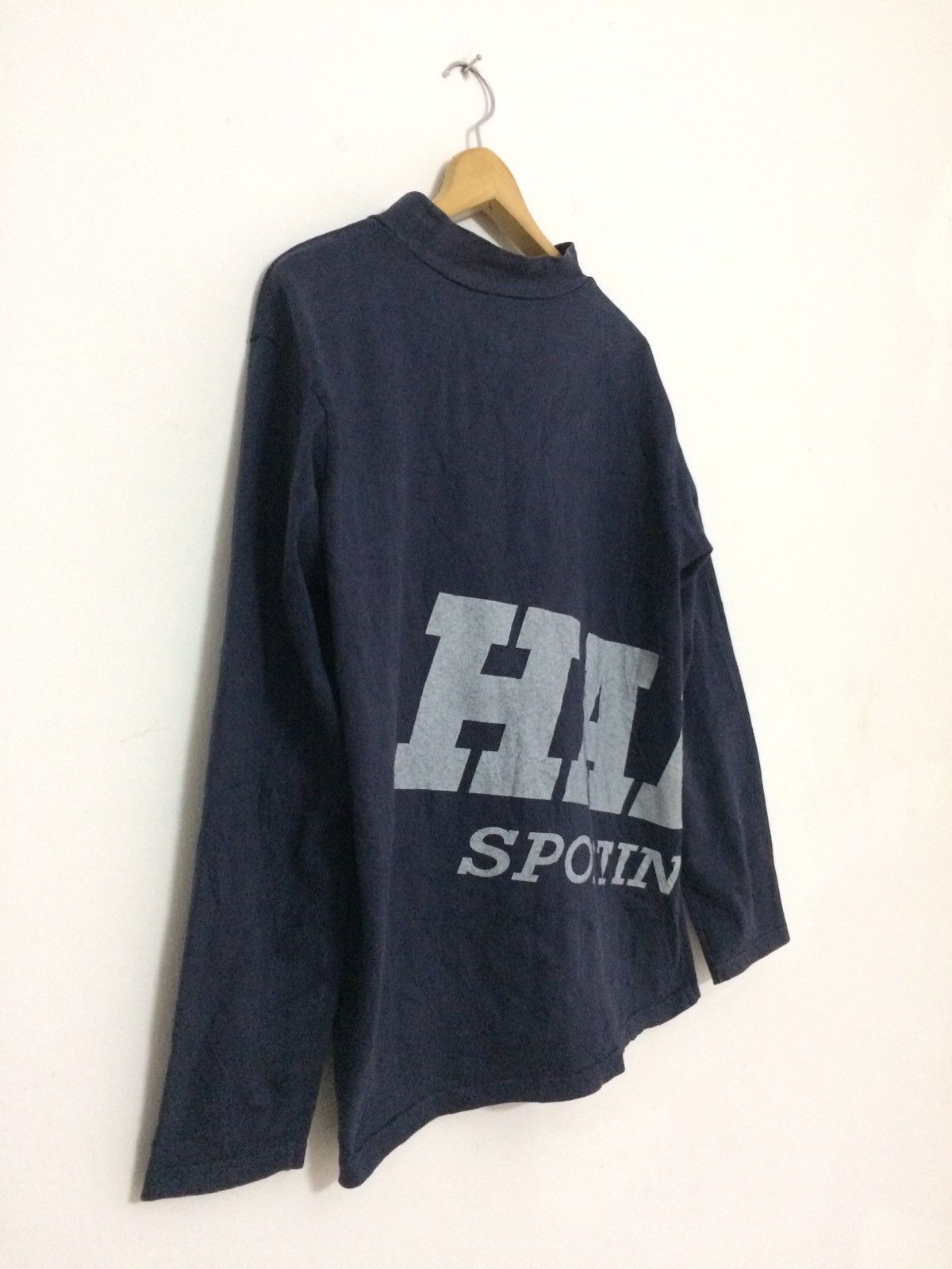 Hai Sporting Gear × Issey Miyake × Vintage 🔥🔥Hai Sporting Gear Issey Miyake Big Logo Spellout T-Shirt Size US M / EU 48-50 / 2 - 8 Thumbnail