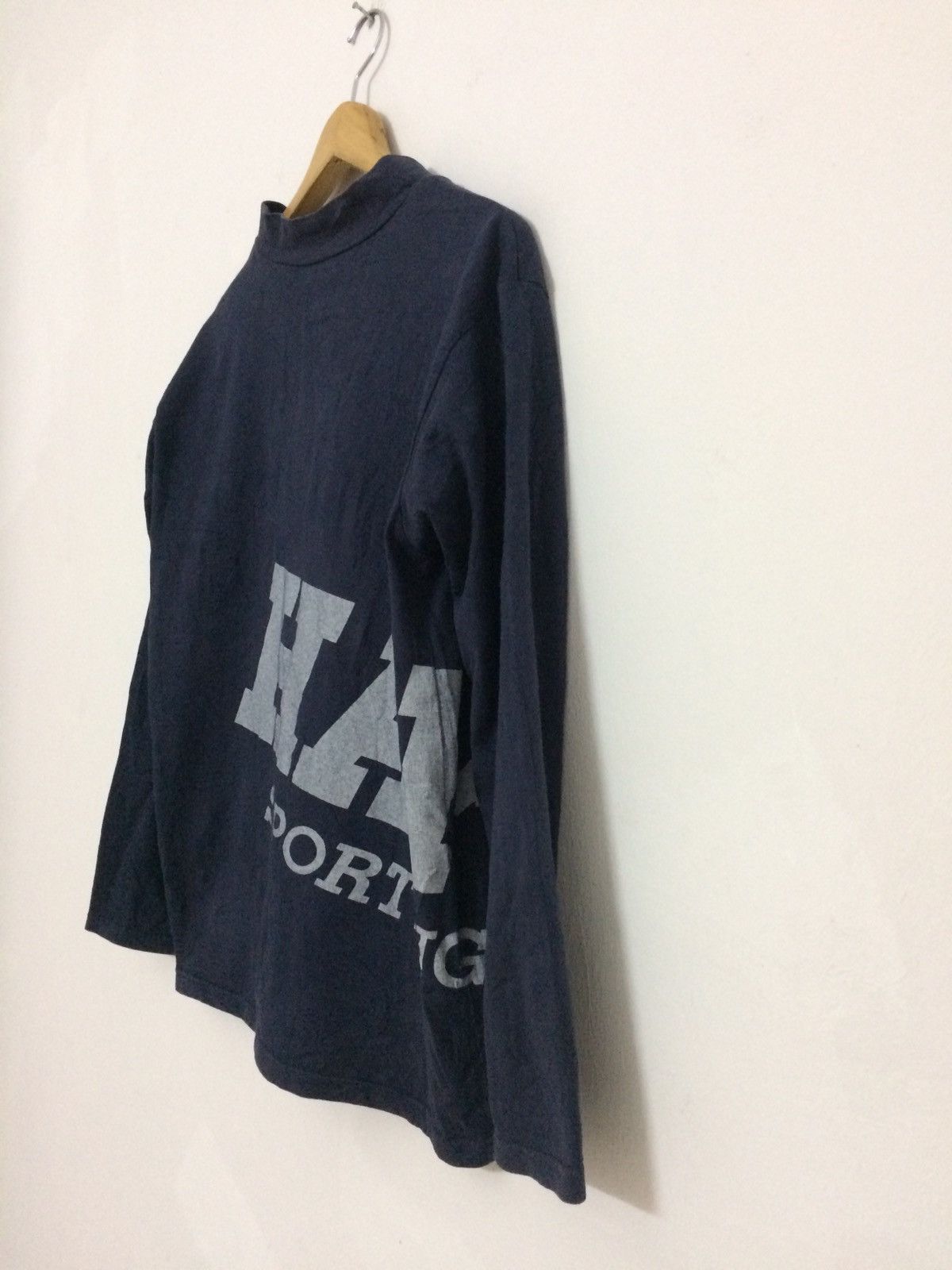 Hai Sporting Gear × Issey Miyake × Vintage 🔥🔥Hai Sporting Gear Issey Miyake Big Logo Spellout T-Shirt Size US M / EU 48-50 / 2 - 9 Thumbnail