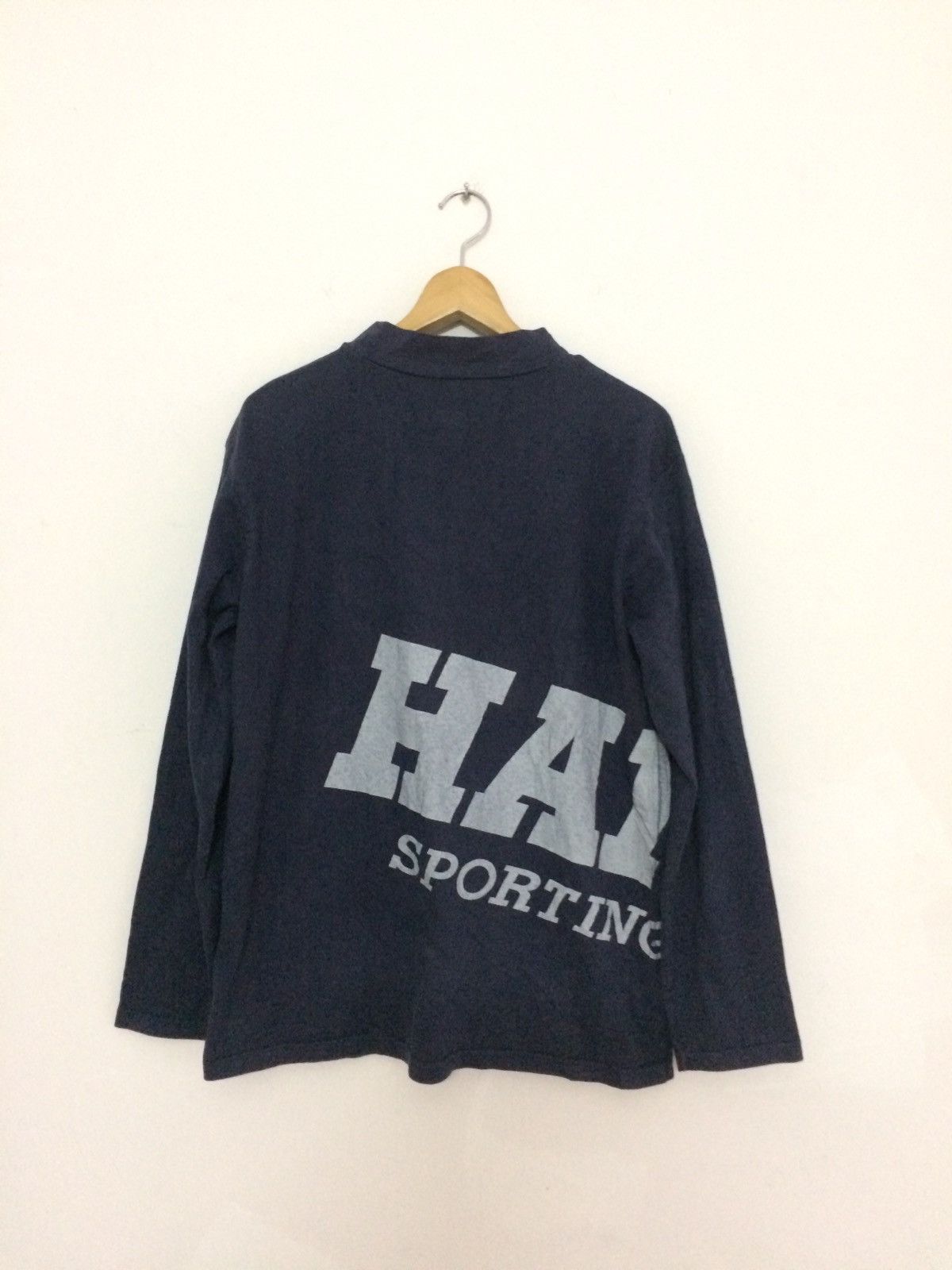 Hai Sporting Gear × Issey Miyake × Vintage 🔥🔥Hai Sporting Gear Issey Miyake Big Logo Spellout T-Shirt Size US M / EU 48-50 / 2 - 2 Thumbnail