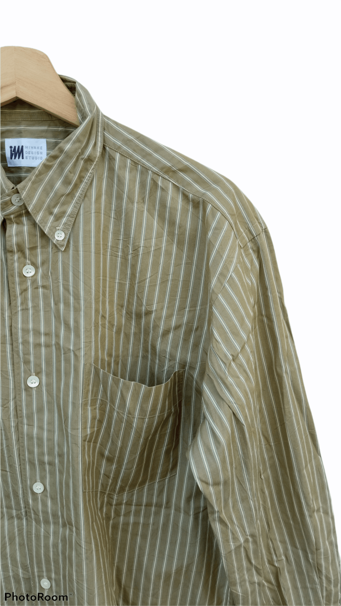 Issey Miyake × Vintage 🔥🔥Vintage Issey Miyake Design Studio Striped Shirt Size US M / EU 48-50 / 2 - 13 Thumbnail