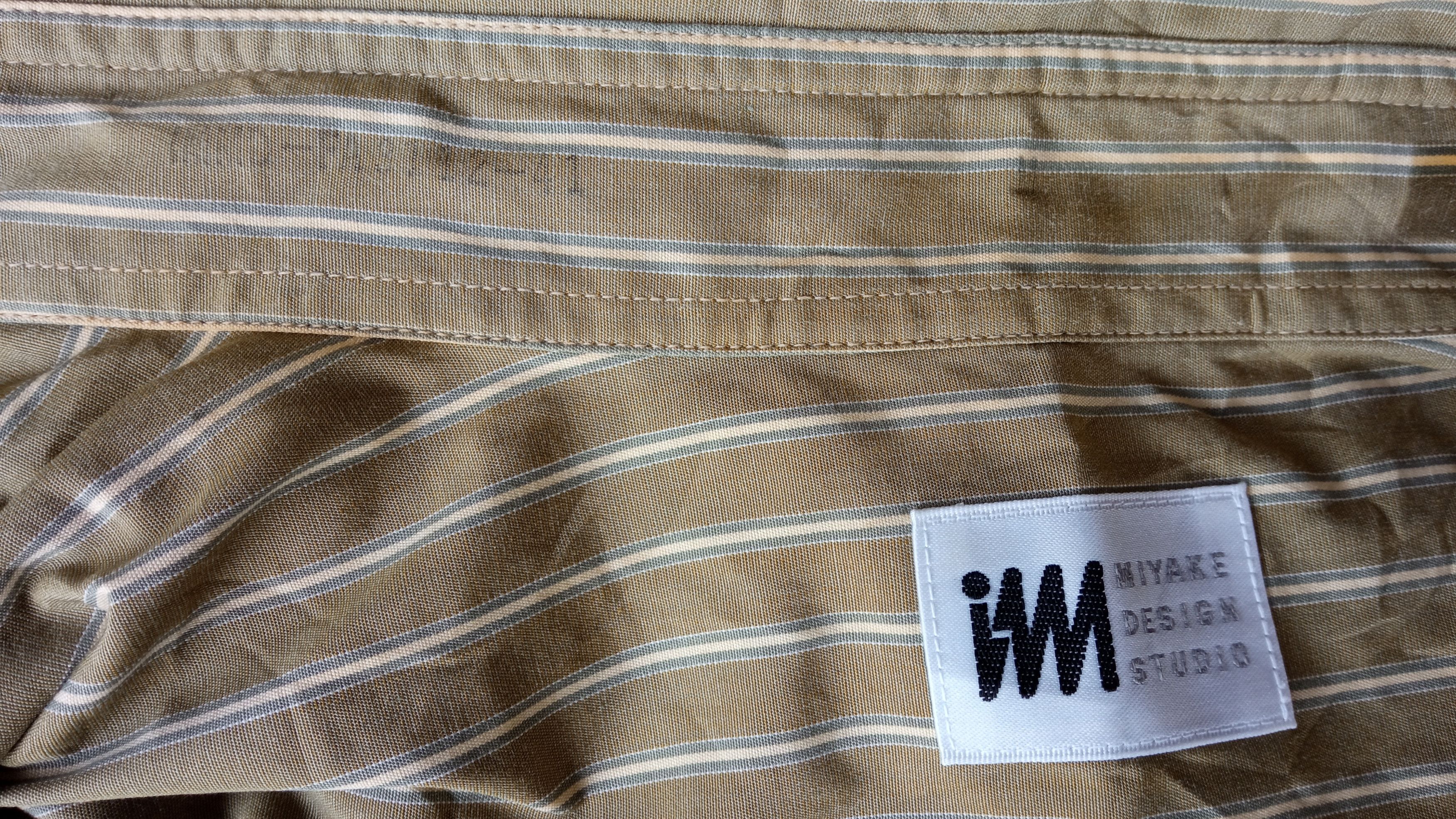Issey Miyake × Vintage 🔥🔥Vintage Issey Miyake Design Studio Striped Shirt Size US M / EU 48-50 / 2 - 21 Thumbnail