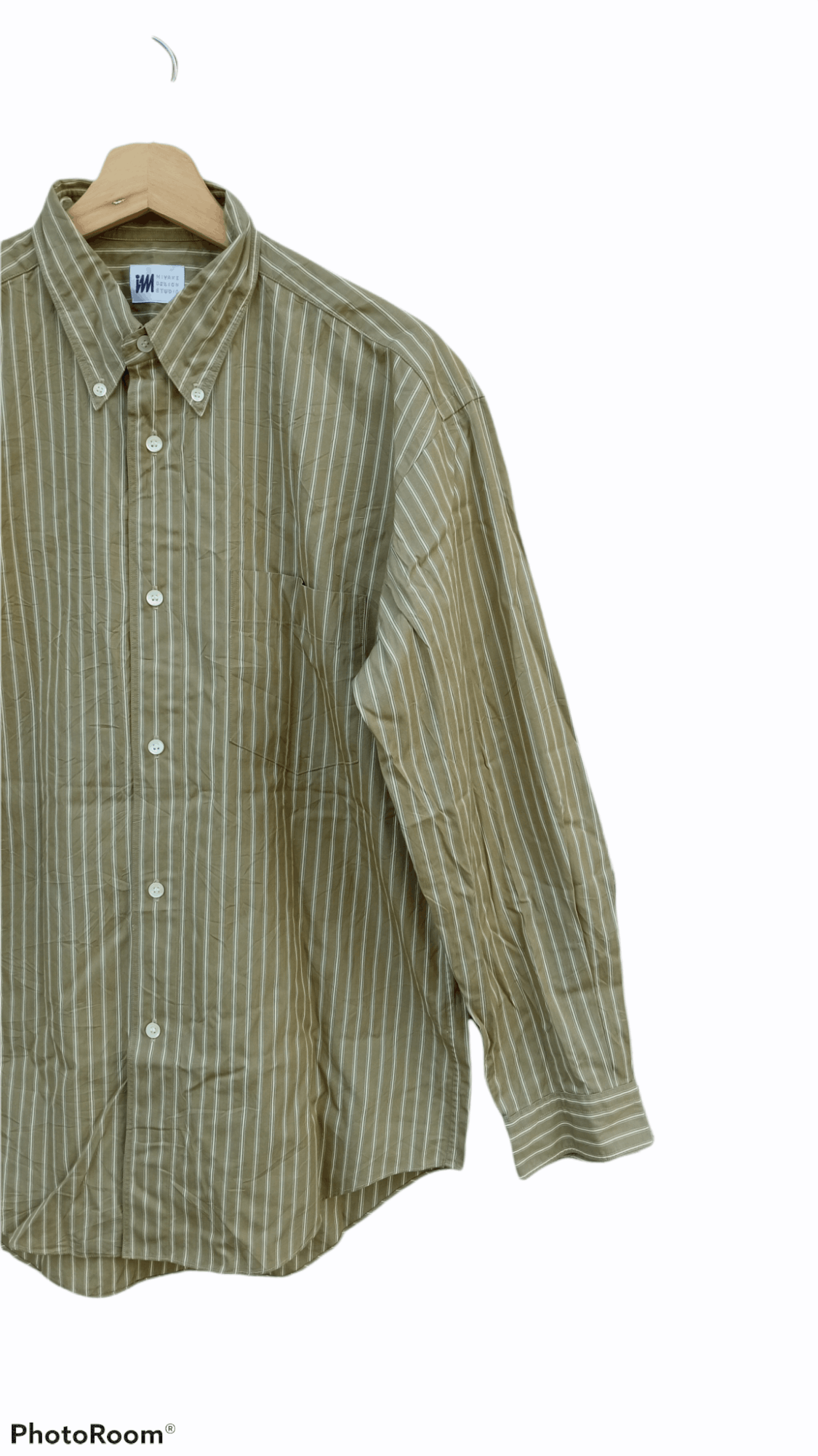 Issey Miyake × Vintage 🔥🔥Vintage Issey Miyake Design Studio Striped Shirt Size US M / EU 48-50 / 2 - 4 Thumbnail