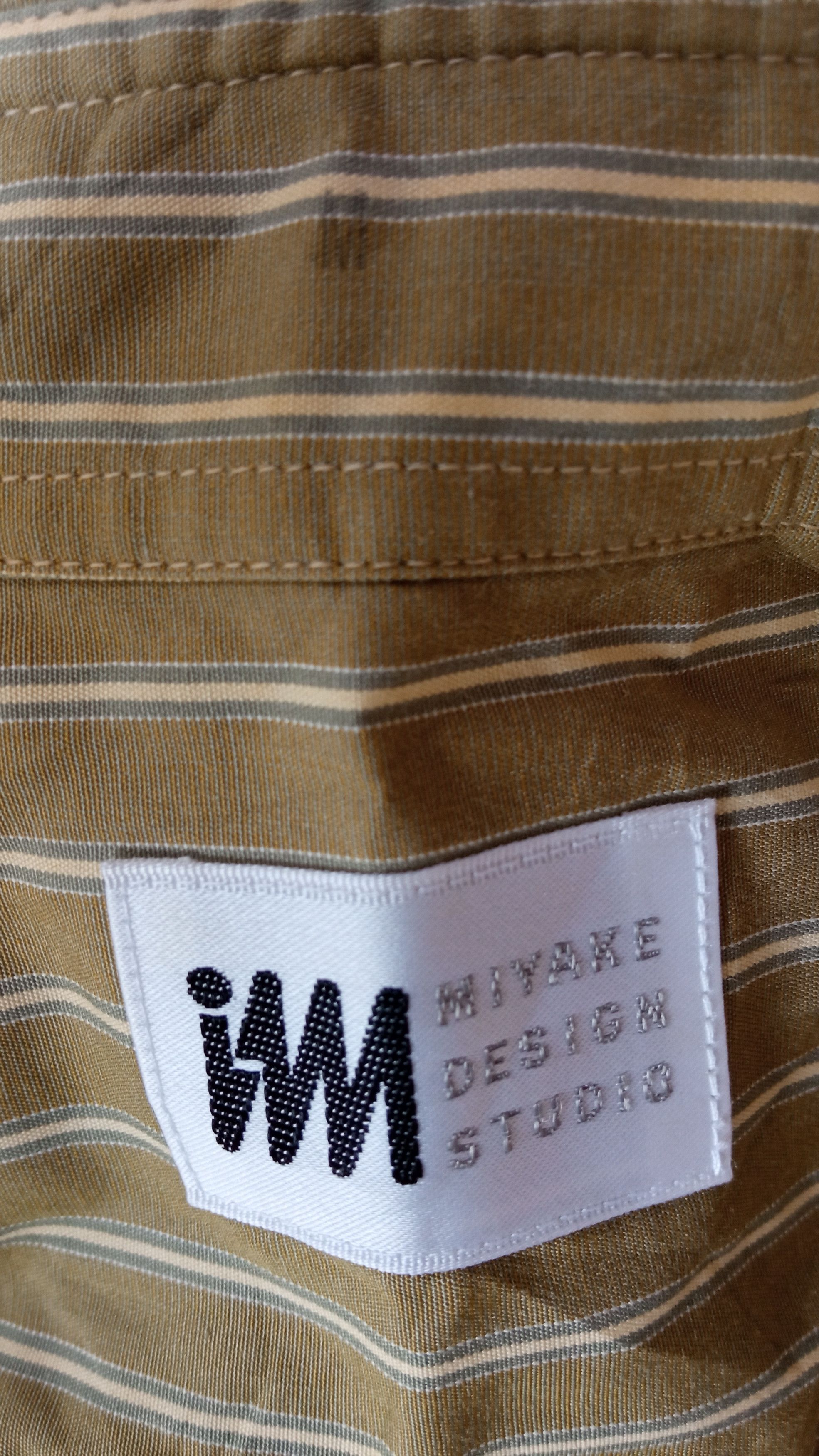 Issey Miyake × Vintage 🔥🔥Vintage Issey Miyake Design Studio Striped Shirt Size US M / EU 48-50 / 2 - 22 Thumbnail