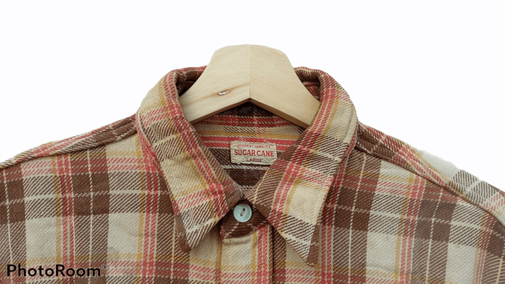 Japanese Brand × Sugar Cane × Toyo Enterprises 🔥🔥Vintage Sugar Cane Flannel Checkered Workwear Shirt Size US L / EU 52-54 / 3 - 12 Thumbnail