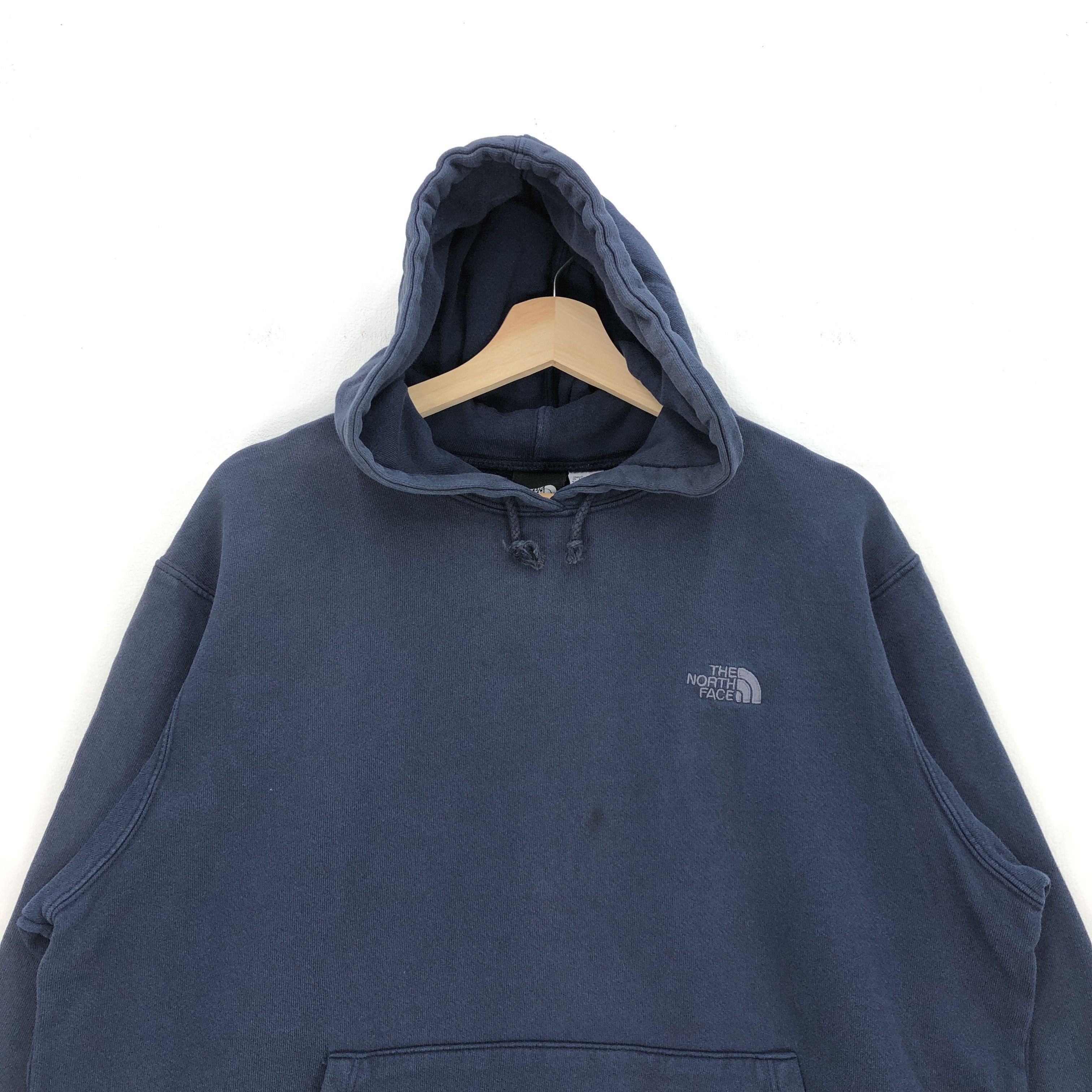 The North Face × Vintage Vintage The North Face Hoodie Sweatshirt TNF Sweater Size US L / EU 52-54 / 3 - 3 Thumbnail