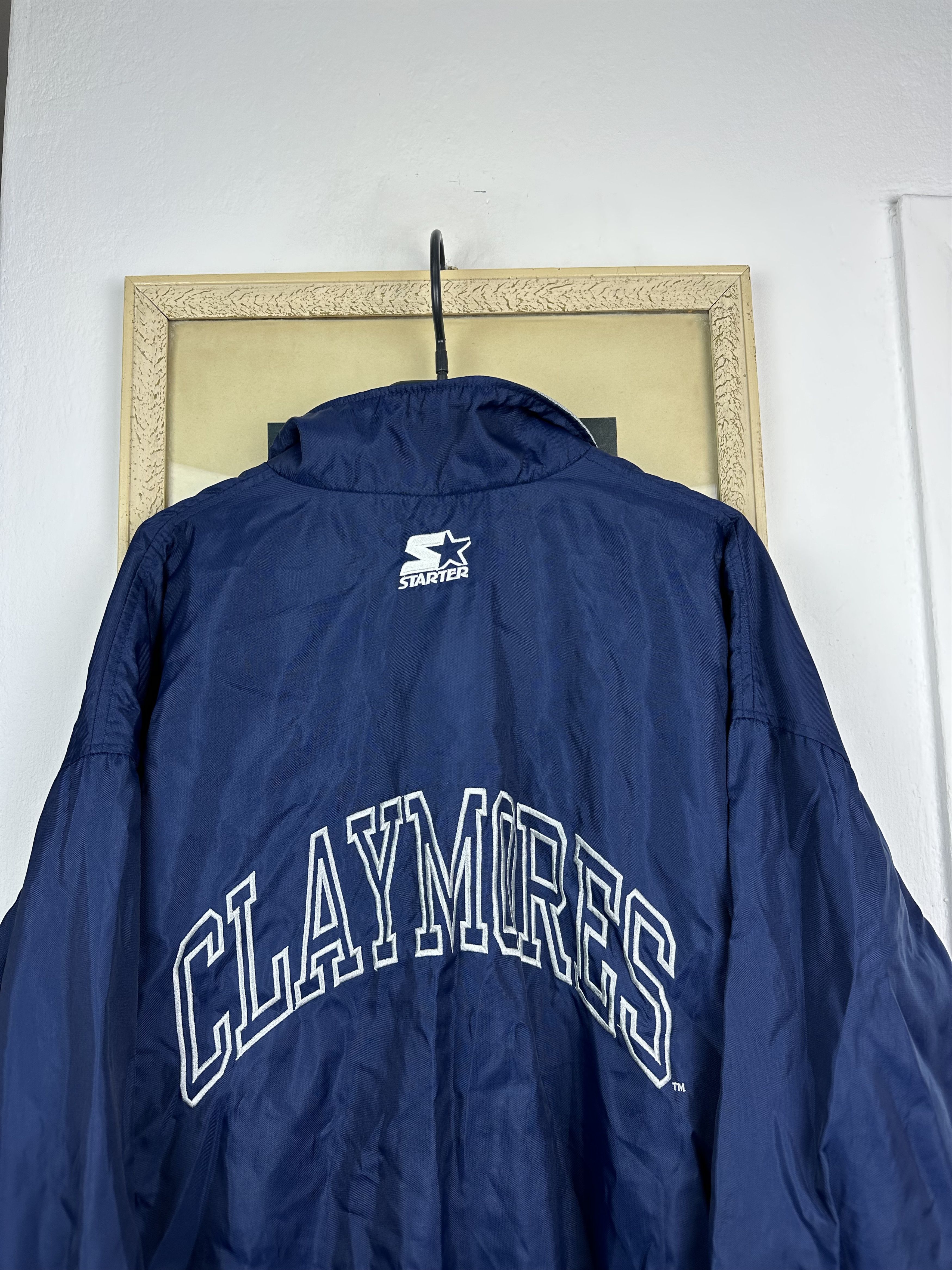 Starter × Vintage Vintage Apex Pro Starter Scottish Claymores Jacket NFL Size US XL / EU 56 / 4 - 12 Thumbnail