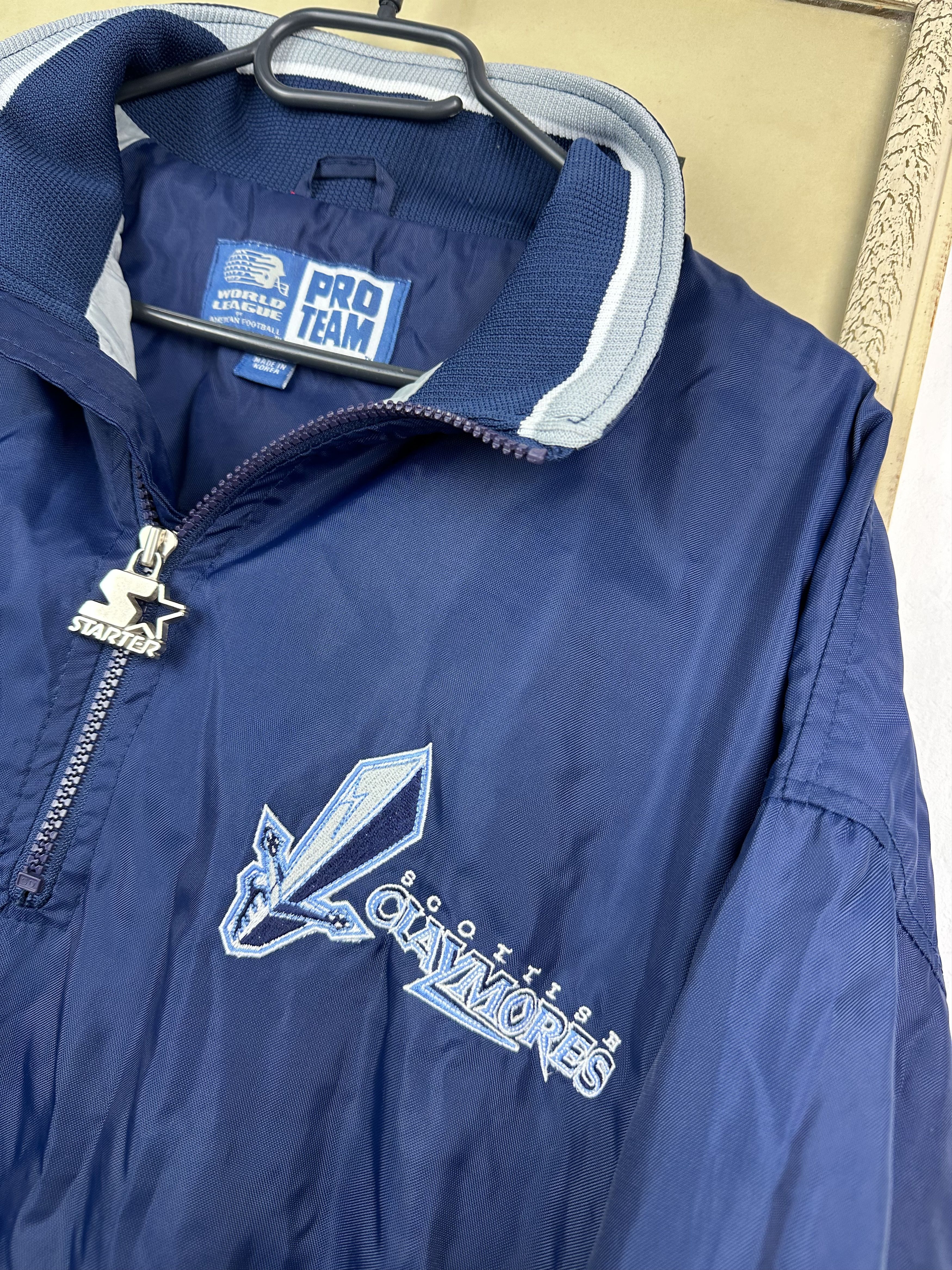 Starter × Vintage Vintage Apex Pro Starter Scottish Claymores Jacket NFL Size US XL / EU 56 / 4 - 3 Thumbnail