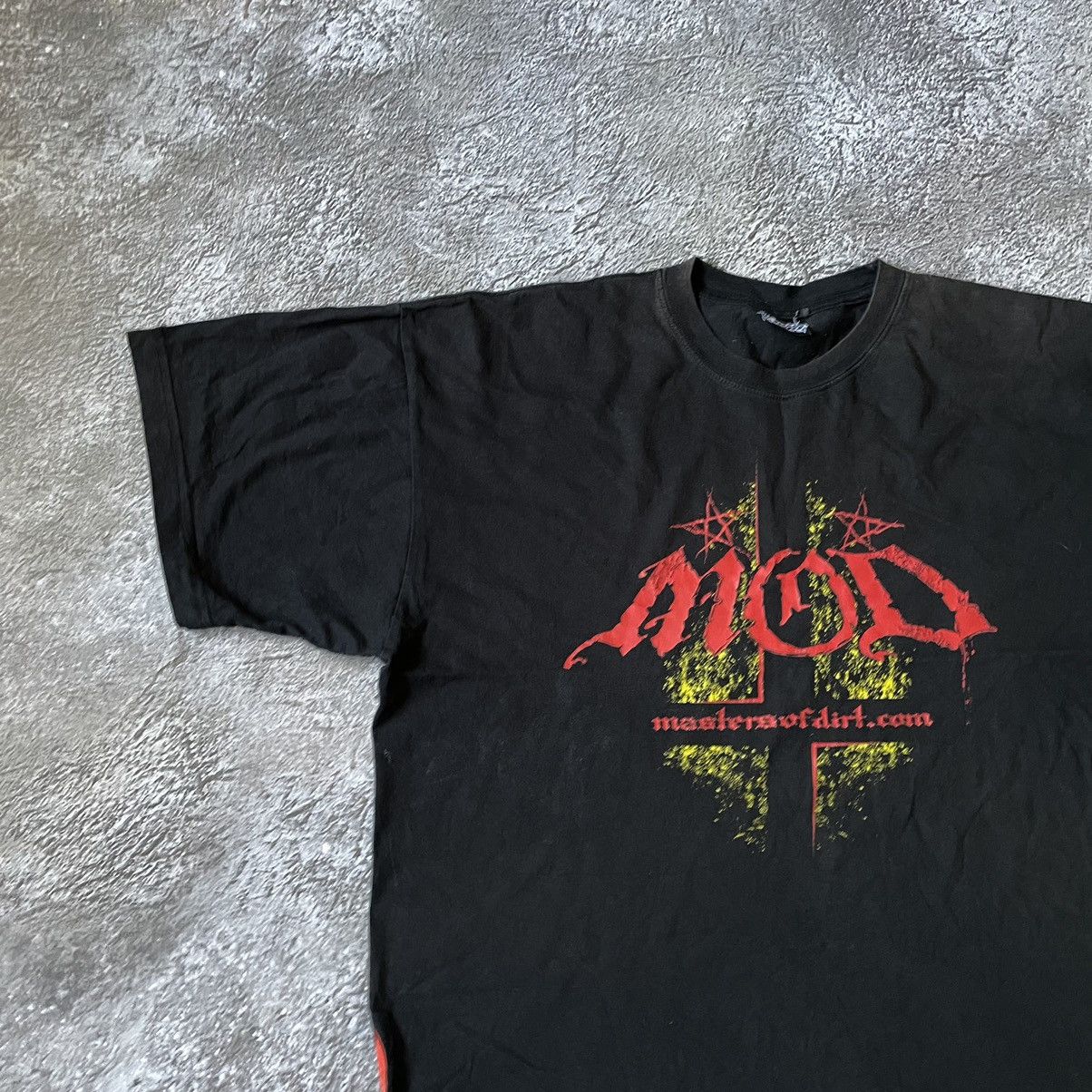 Vintage Vintage Y2K Graphic Tee Horror Print Punk Grunge Faded XL Size US XL / EU 56 / 4 - 4 Thumbnail