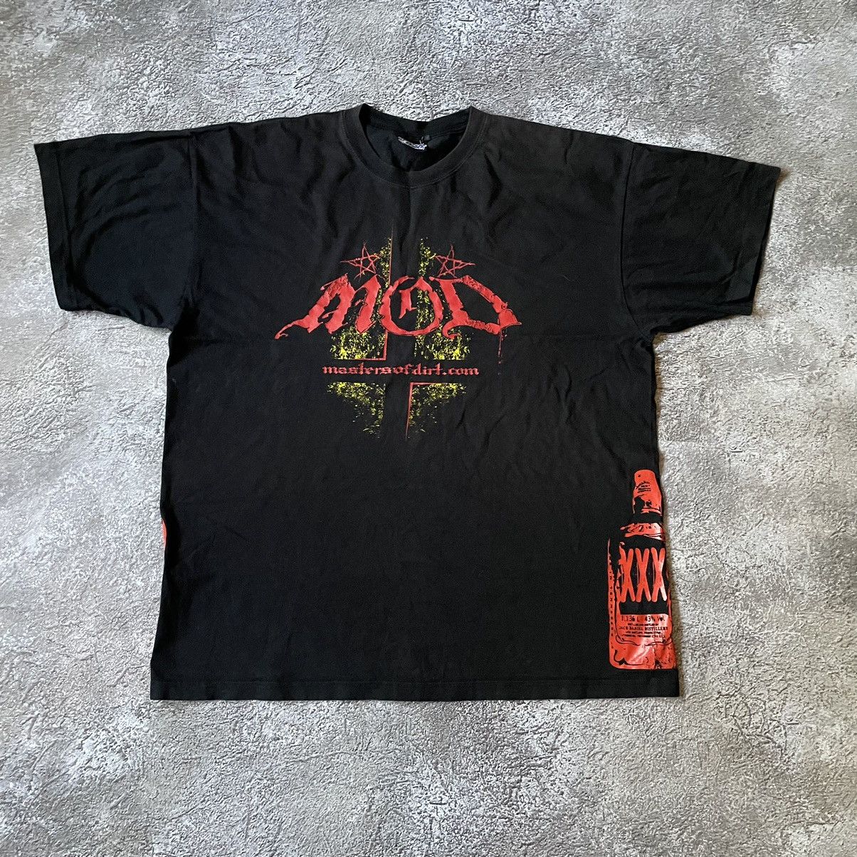 Vintage Vintage Y2K Graphic Tee Horror Print Punk Grunge Faded XL Size US XL / EU 56 / 4 - 3 Thumbnail