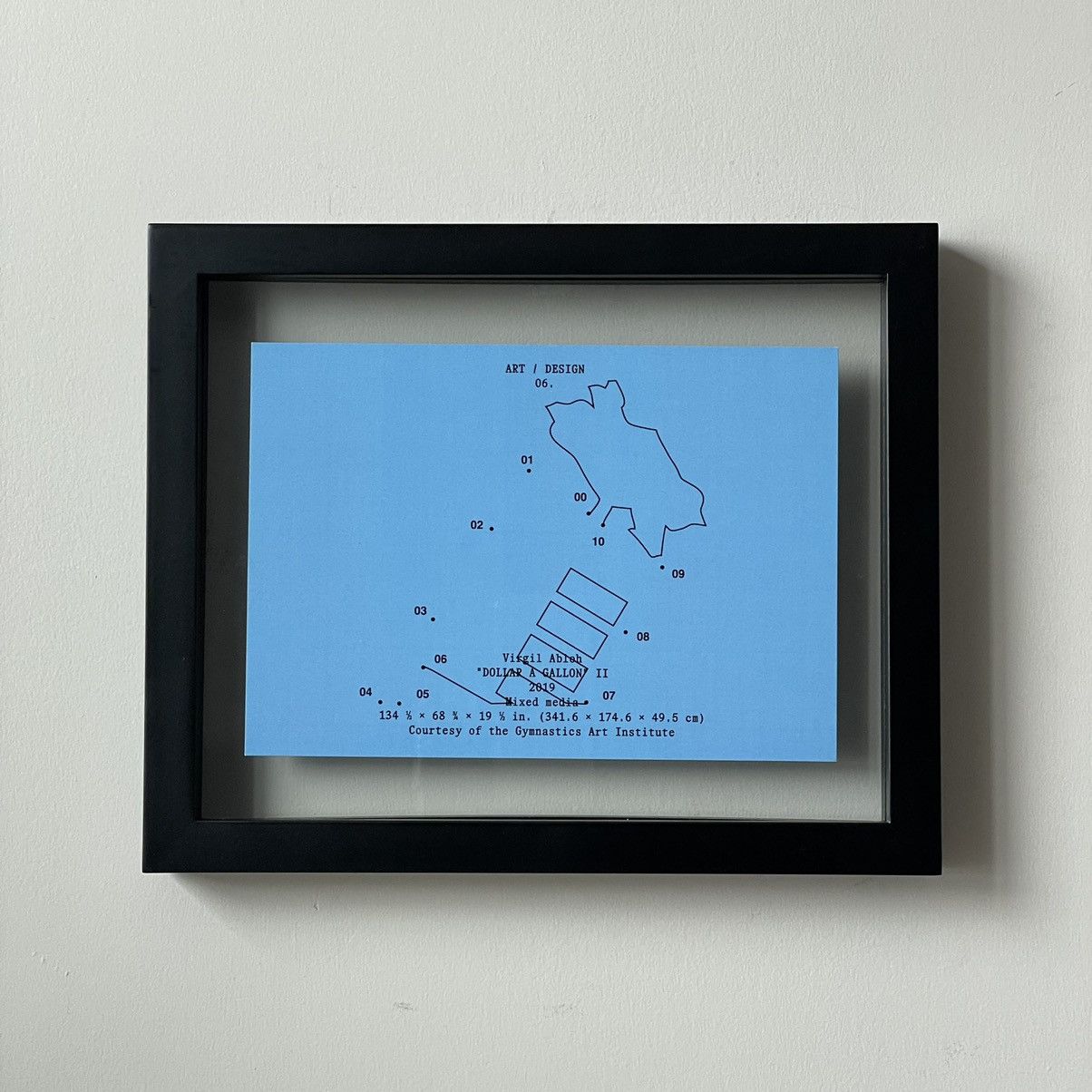 Virgil Abloh Virgil Abloh “Dollar A Gallon” II Poster Size ONE SIZE - 1 Thumbnail
