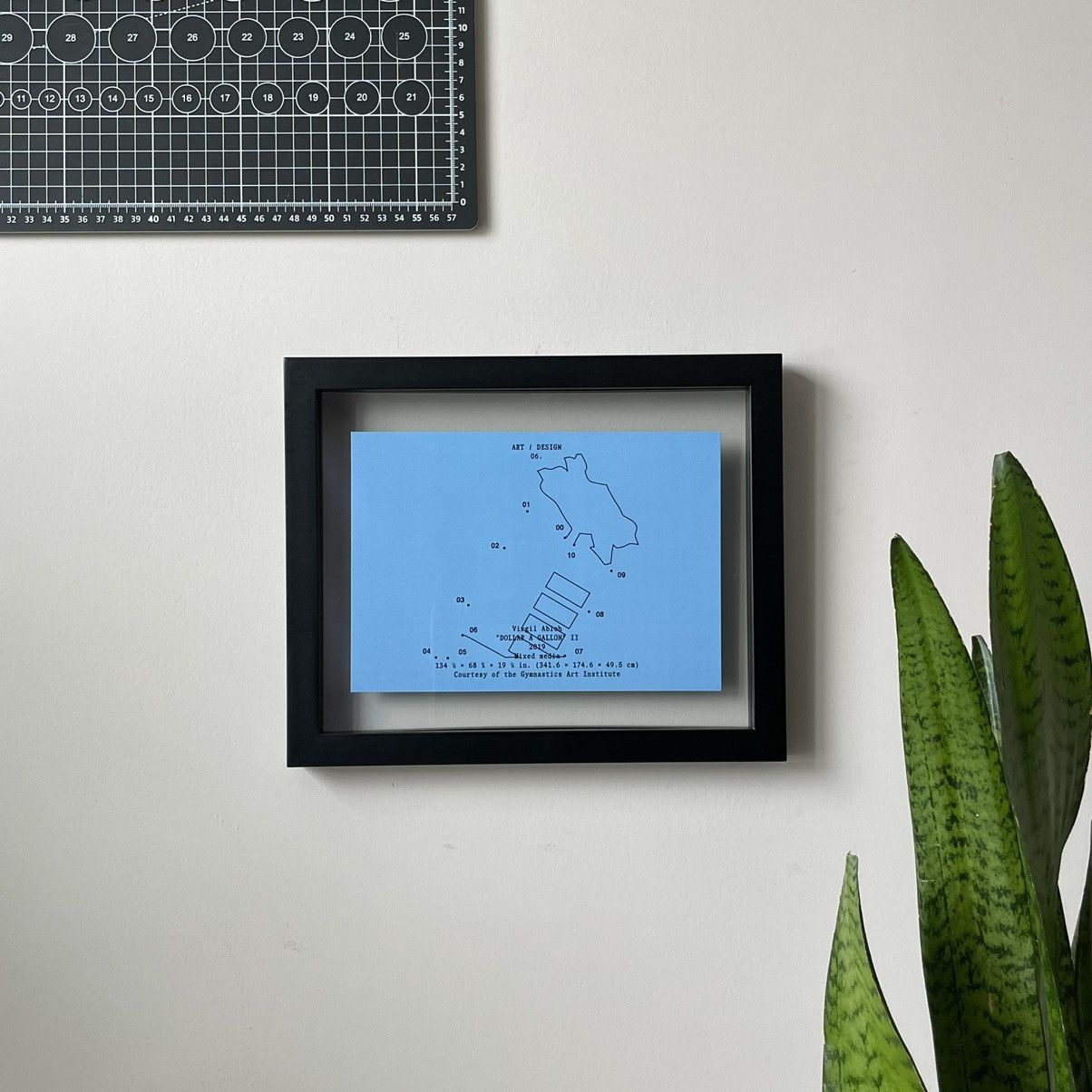 Virgil Abloh Virgil Abloh “Dollar A Gallon” II Poster Size ONE SIZE - 3 Thumbnail