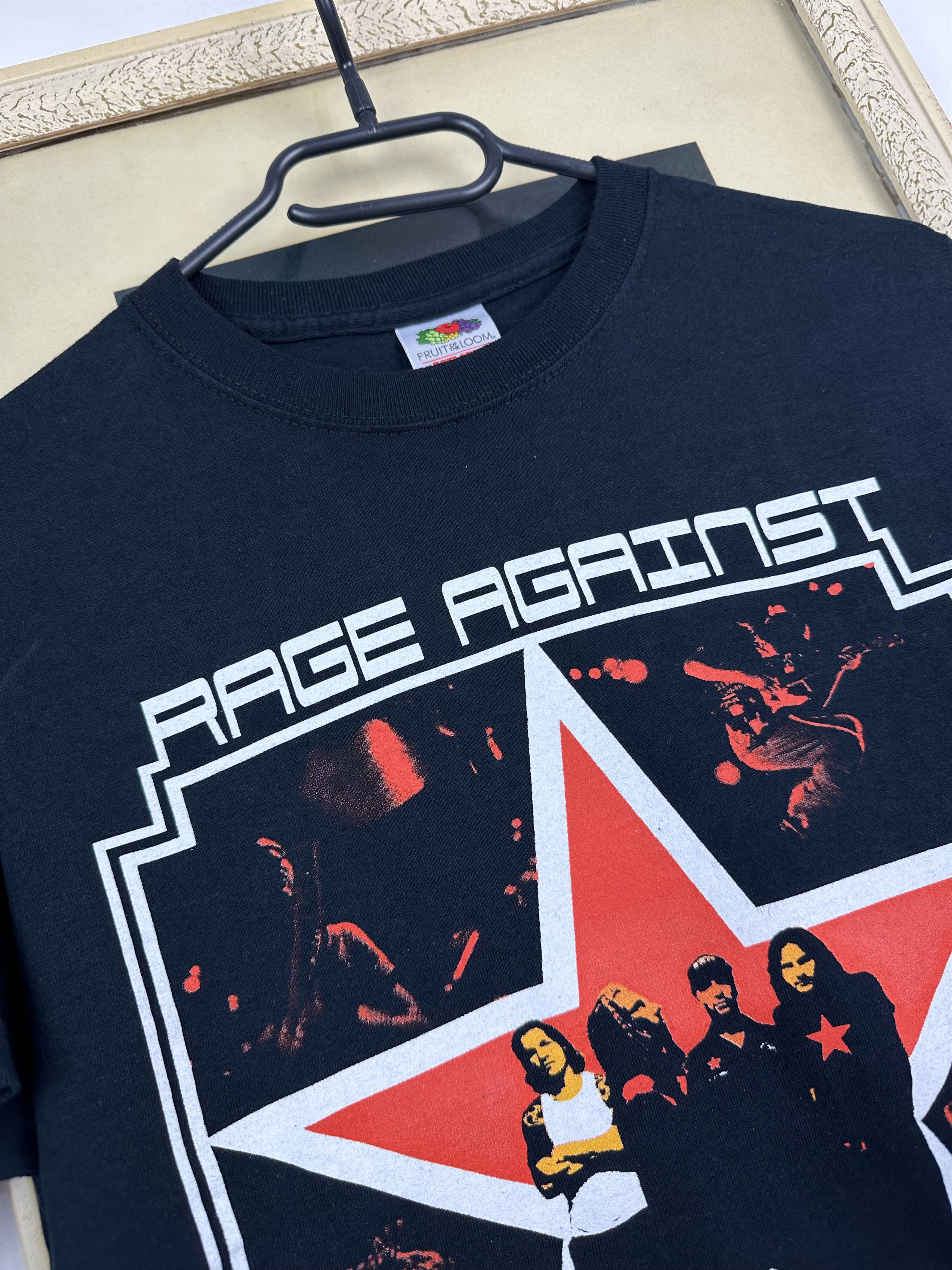 Band Tees × Vintage Vintage Rage Against The Machine Shirt Band Tee Rare Size US S / EU 44-46 / 1 - 5 Thumbnail