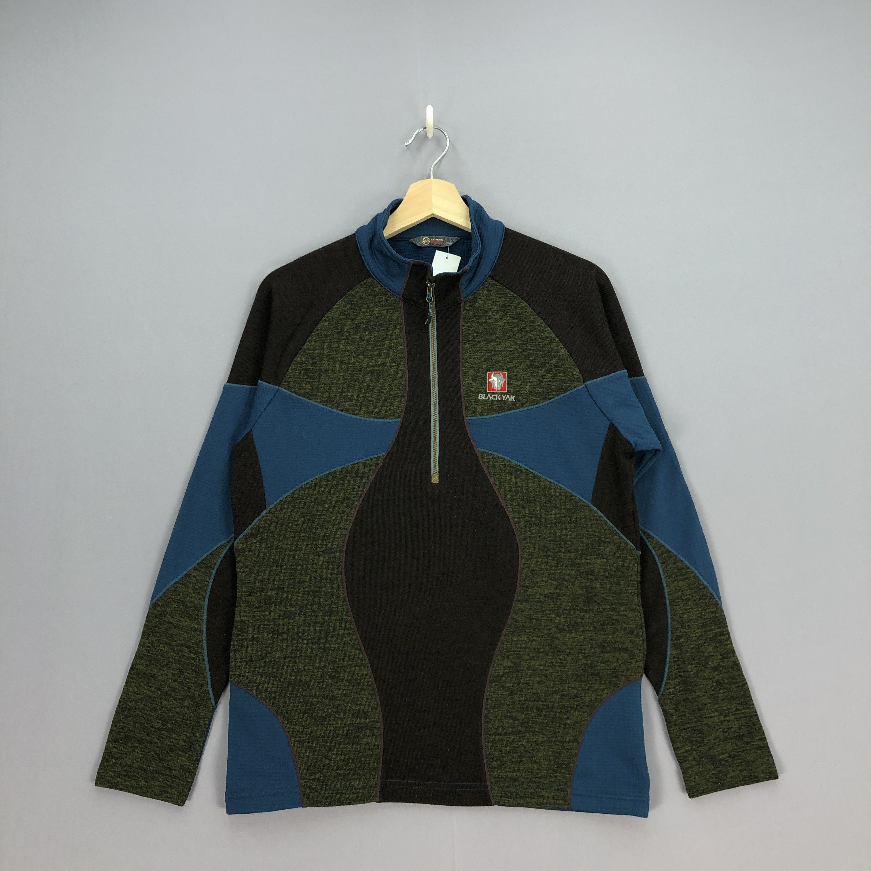 Vintage Black Yak Sweater Outdoor Black Yak Hiking Jacket Size US M / EU 48-50 / 2 - 1 Thumbnail