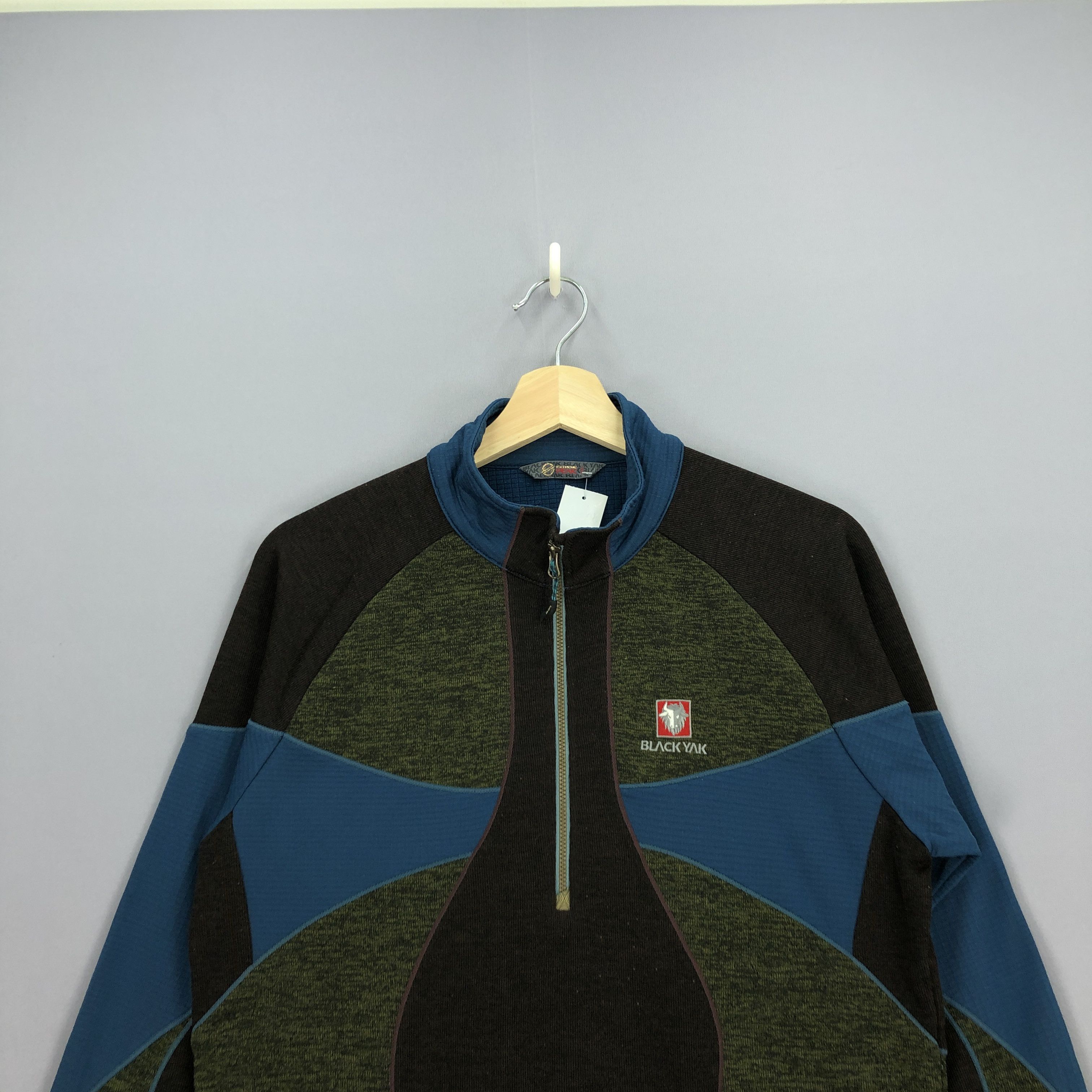 Vintage Black Yak Sweater Outdoor Black Yak Hiking Jacket Size US M / EU 48-50 / 2 - 2 Thumbnail