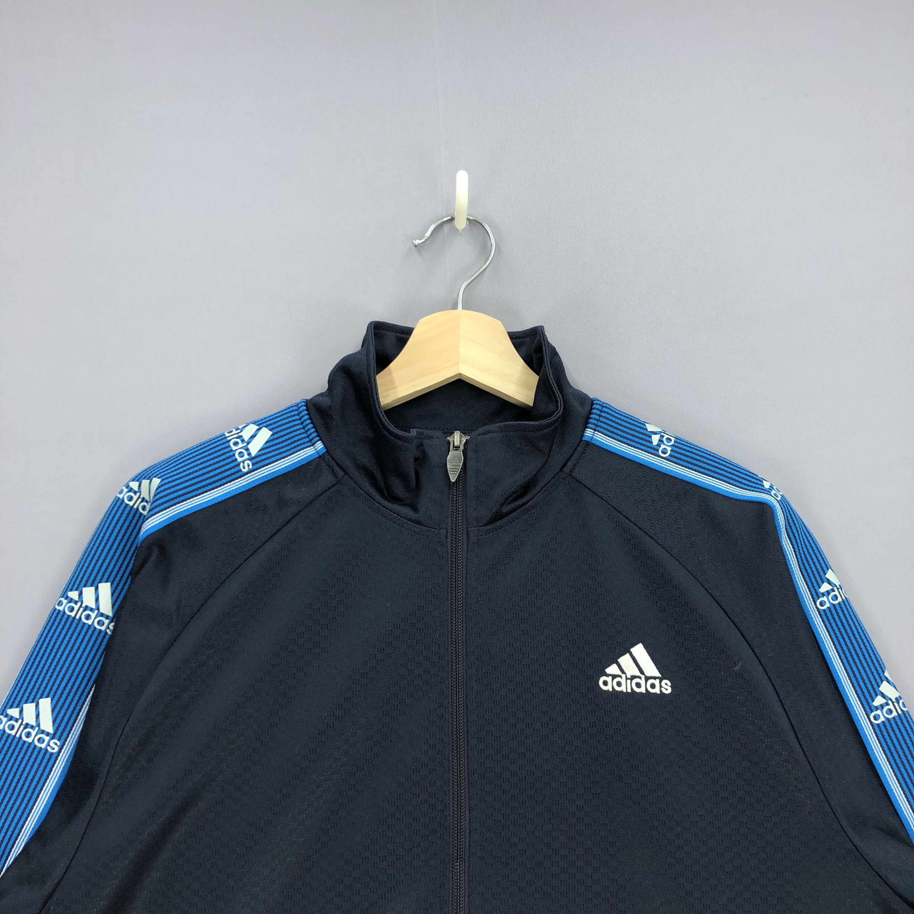 Adidas × Vintage Vintage Adidas Sweater Track Top Jacket | BS20378. Size US M / EU 48-50 / 2 - 3 Thumbnail