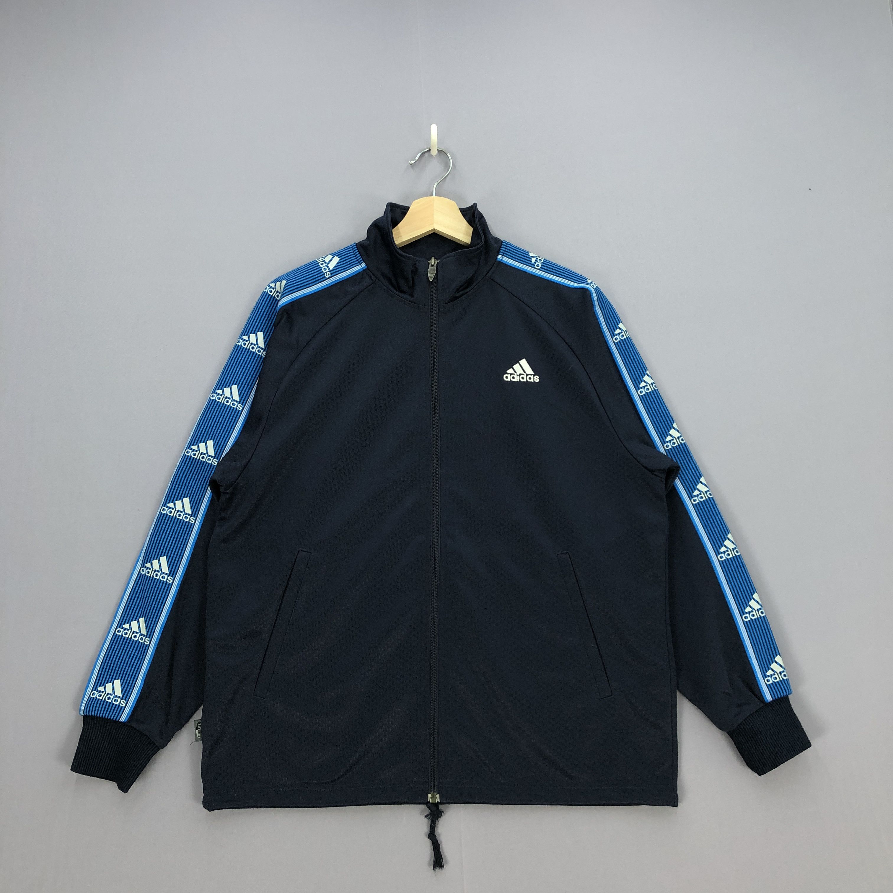 Vintage Adidas Sweater Track Top Jacket