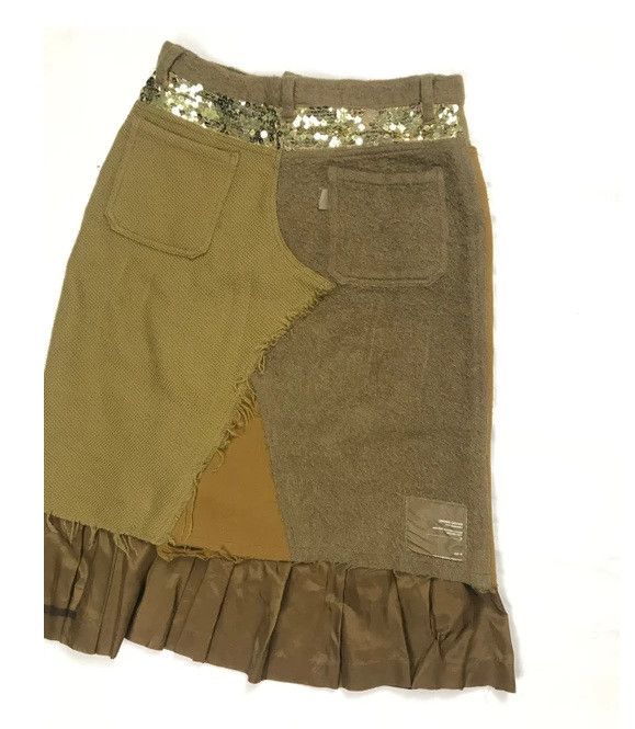 Undercover AW2000-2001 Melting Pot Midi Skirt Size 28" / US 6 / IT 42 - 3 Thumbnail