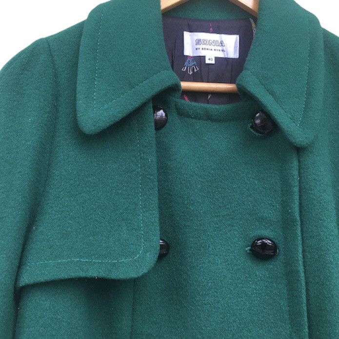 Sonia Rykiel SONIA Rykiel Wool Trench Coat Size M / US 6-8 / IT 42-44 - 5 Thumbnail