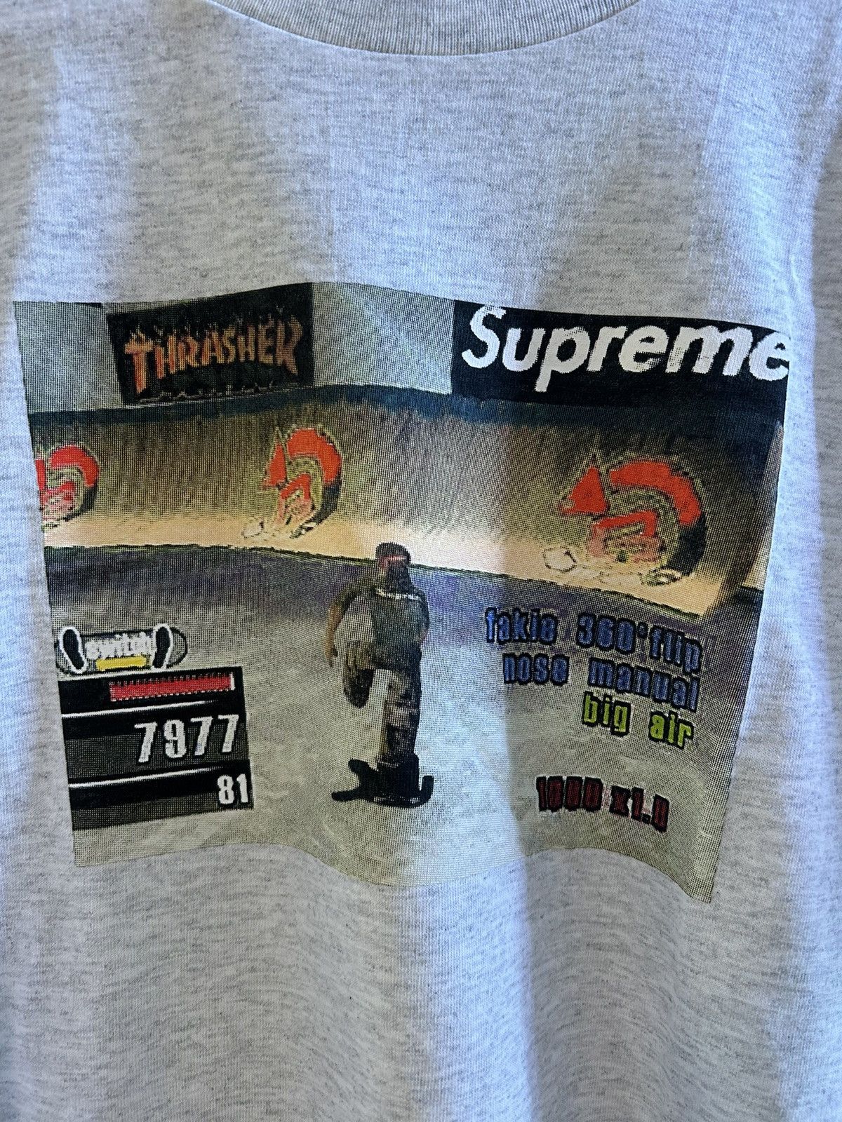 Supreme × Thrasher SUPREME x THRASHER Game Tee FW21 Size US M / EU 48-50 / 2 - 2 Thumbnail