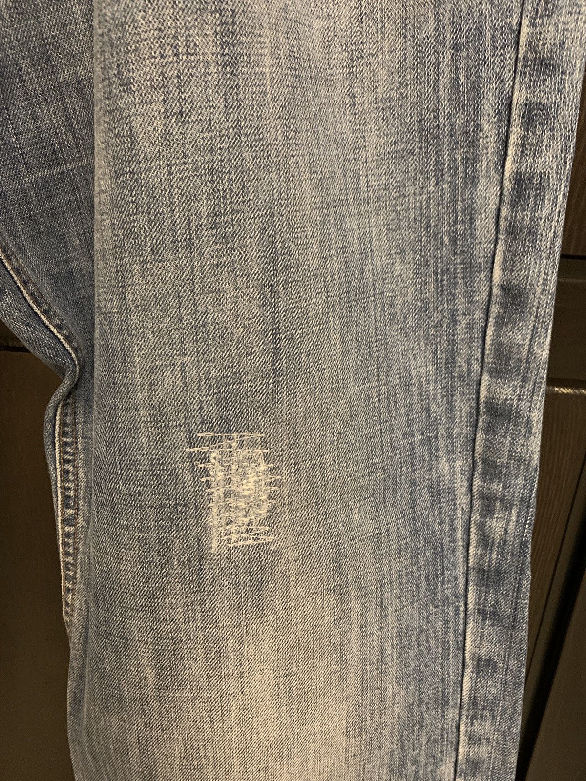 Dolce & Gabbana Oversize denim destroyed jeans Size US 36 / EU 52 - 4 Thumbnail