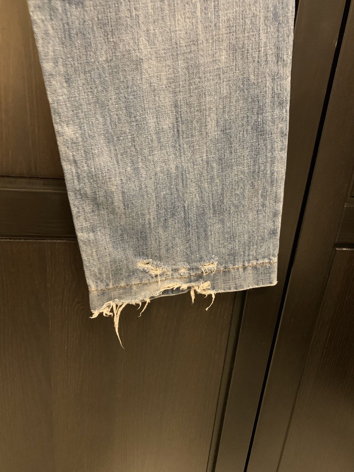 Dolce & Gabbana Oversize denim destroyed jeans Size US 36 / EU 52 - 9 Thumbnail
