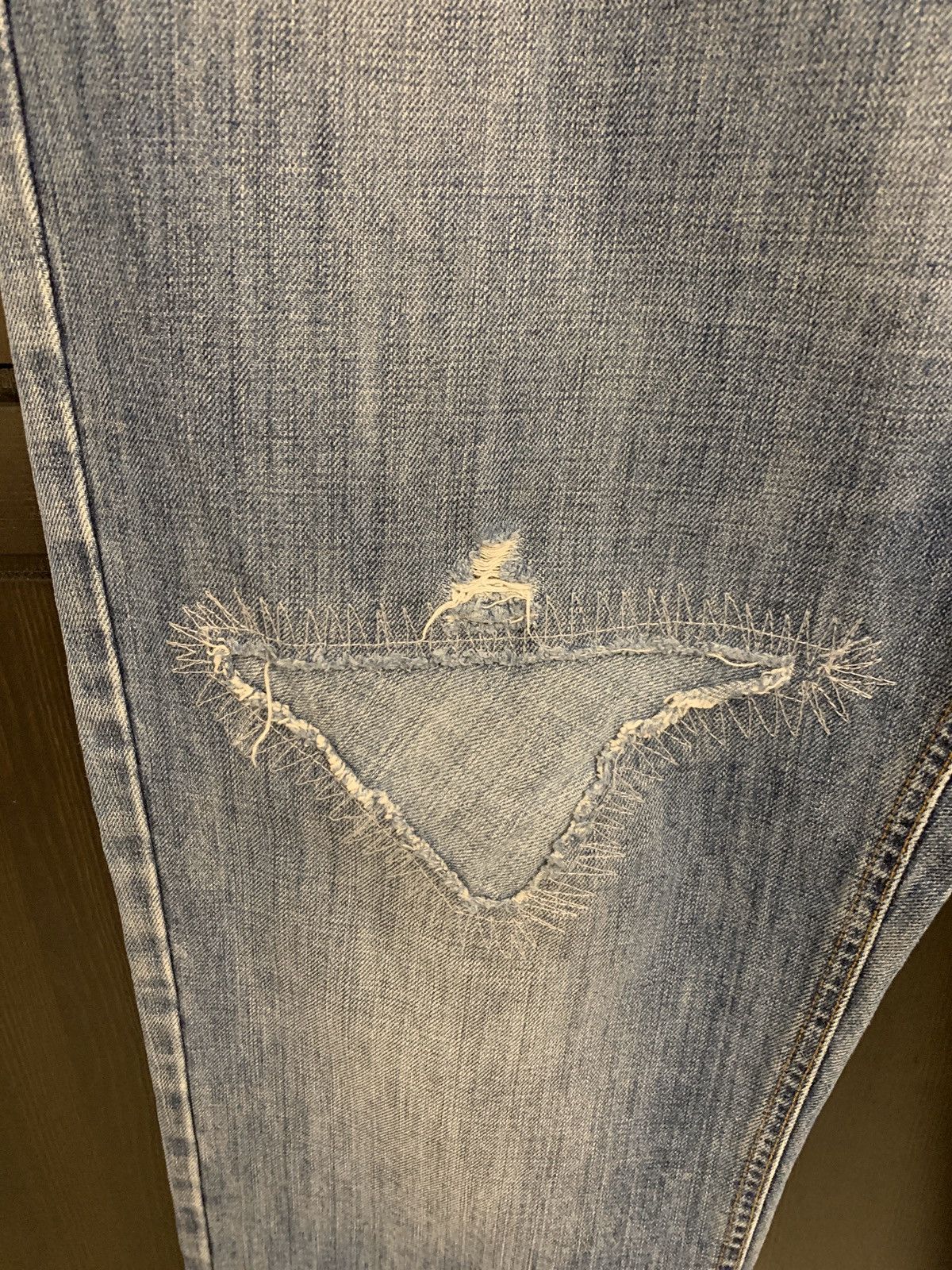 Dolce & Gabbana Oversize denim destroyed jeans Size US 36 / EU 52 - 2 Thumbnail