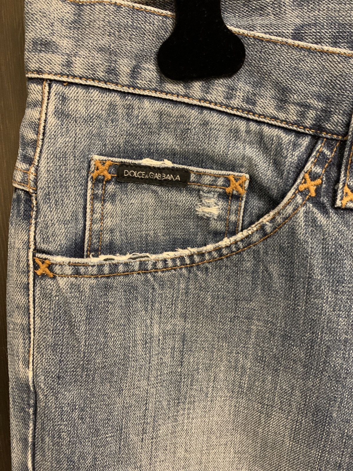Dolce & Gabbana Oversize denim destroyed jeans Size US 36 / EU 52 - 5 Thumbnail