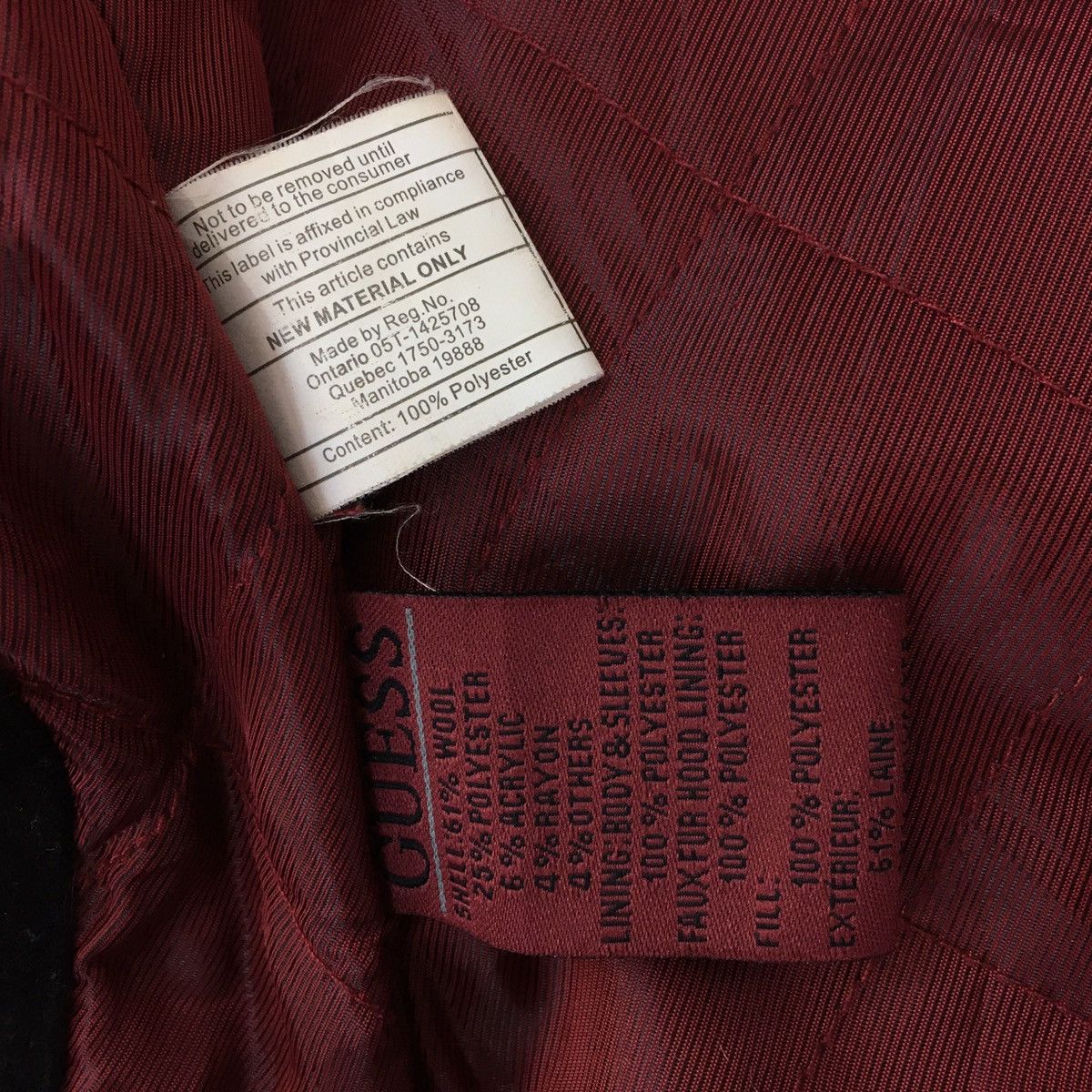 Guess Guess Los Angles Wool Archival Bomber Size US M / EU 48-50 / 2 - 10 Thumbnail