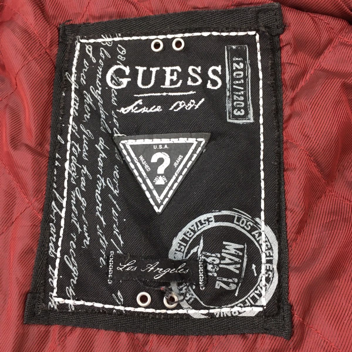 Guess Guess Los Angles Wool Archival Bomber Size US M / EU 48-50 / 2 - 9 Thumbnail