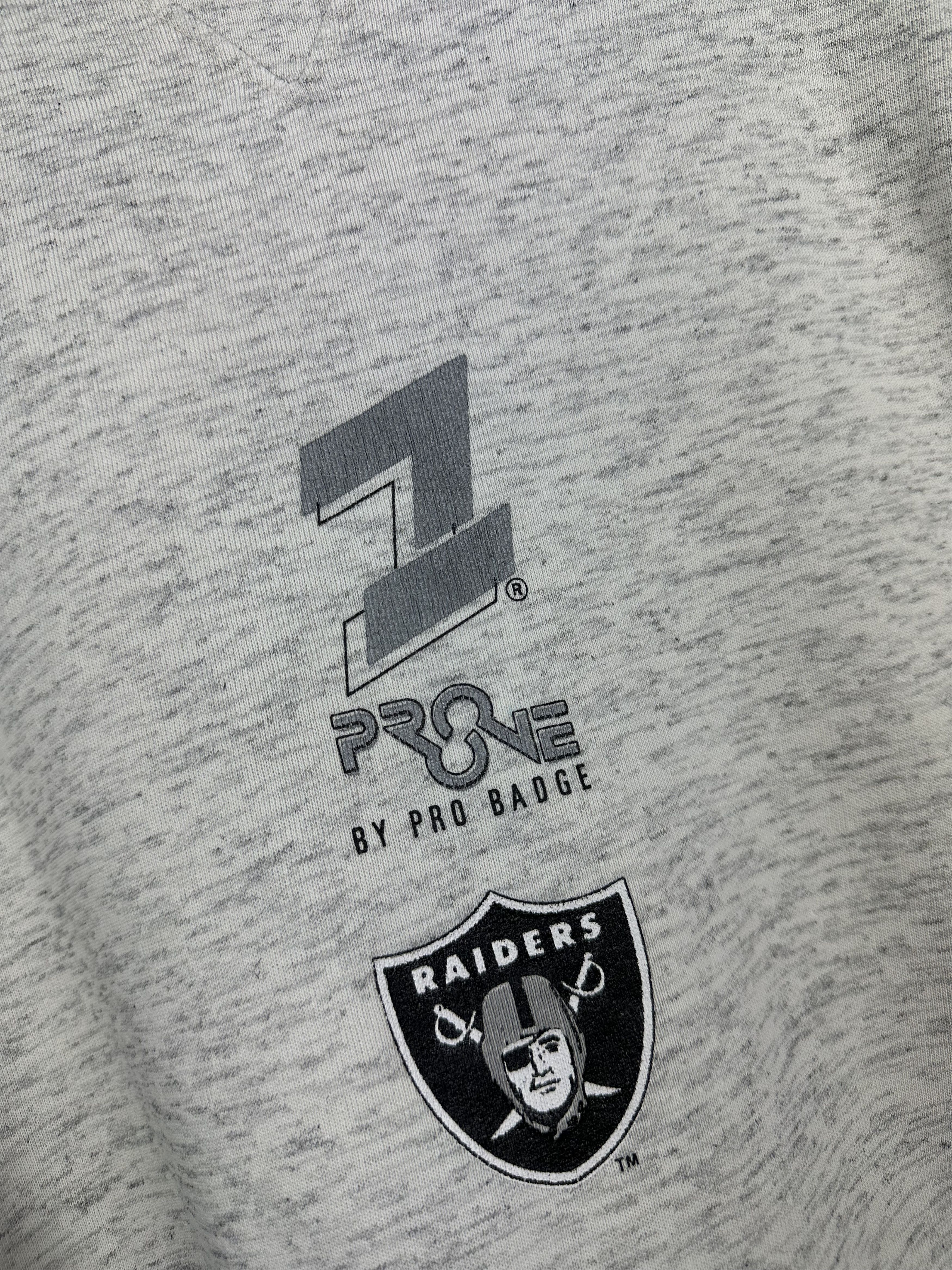 NFL × Vintage Vintage 1992 Los Angeles Raiders NFL Sweatshirt Rare Size US XL / EU 56 / 4 - 5 Thumbnail