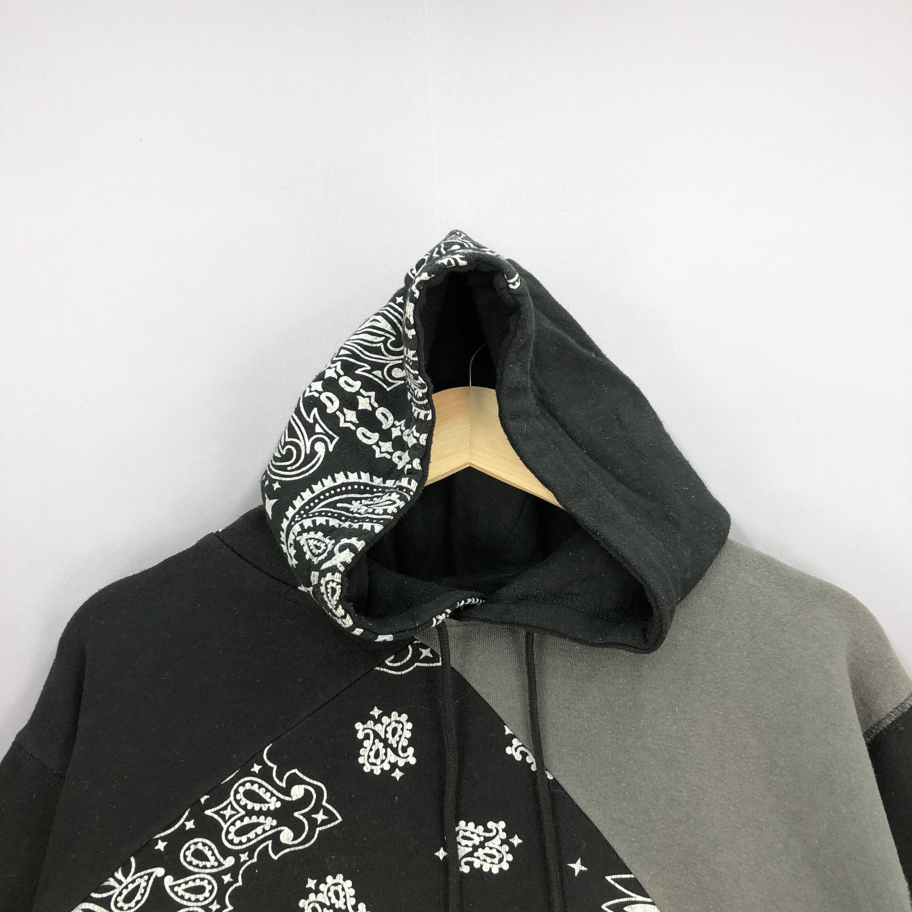 Japanese Brand × Vintage Paisley Sweatshirt Hoodie Japanese Kapital Designer Hooded Size S / US 4 / IT 40 - 5 Thumbnail