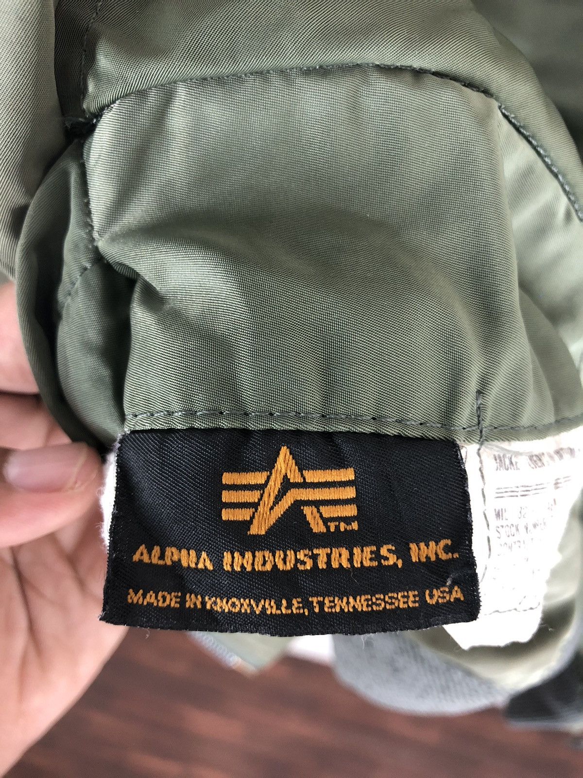 Alpha Industries Vintage Alpha Industries Jacket Size US L / EU 52-54 / 3 - 5 Thumbnail