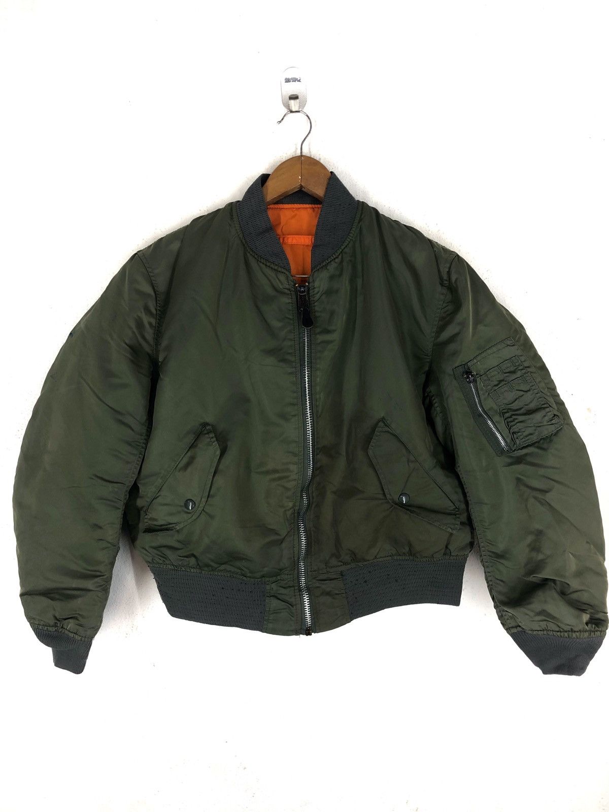 Alpha Industries Vintage Alpha Industries Jacket Size US L / EU 52-54 / 3 - 1 Thumbnail