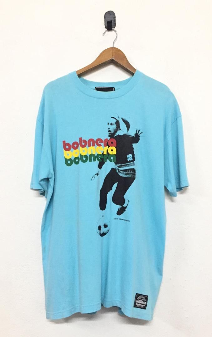 Band Tees Bobnera Soccer Jamaica Rasta Reggae one love Tshirt Size US XL / EU 56 / 4 - 1 Thumbnail