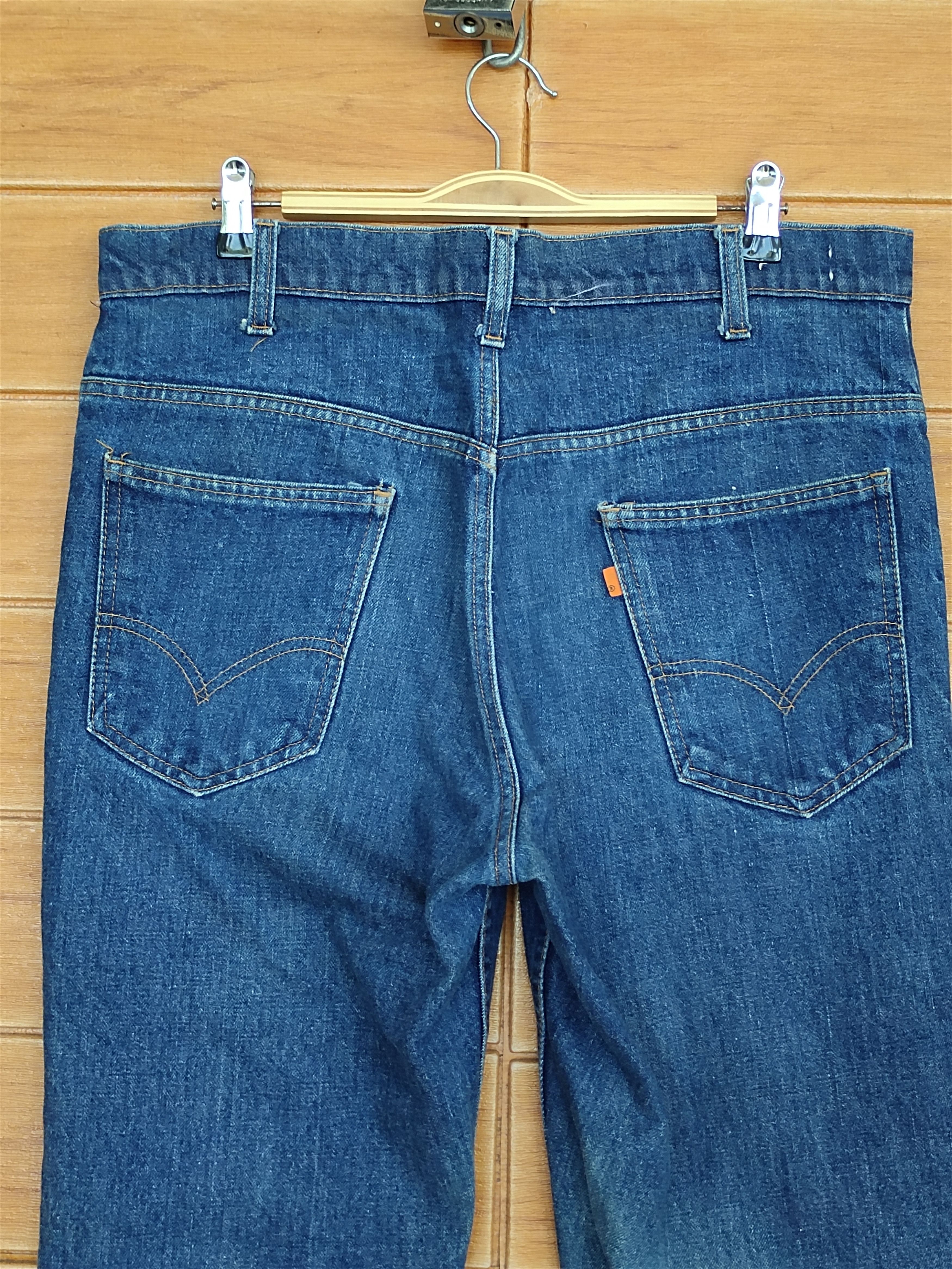 Levi's Vintage Clothing Vintage 70s Levis 646 Orange Tab Bootcut Flare Jeans Size US 34 / EU 50 - 11 Thumbnail