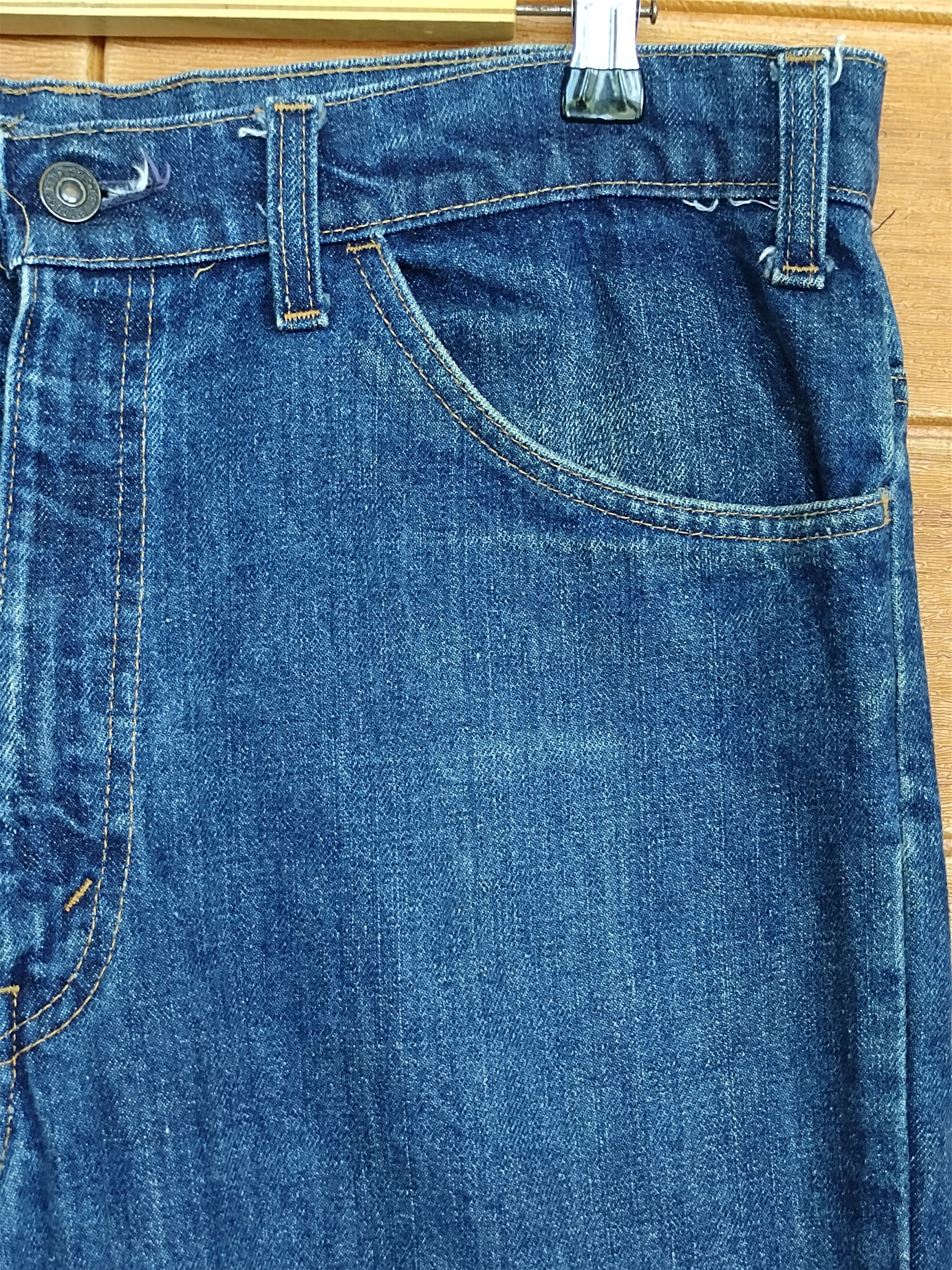 Levi's Vintage Clothing Vintage 70s Levis 646 Orange Tab Bootcut Flare Jeans Size US 34 / EU 50 - 4 Thumbnail