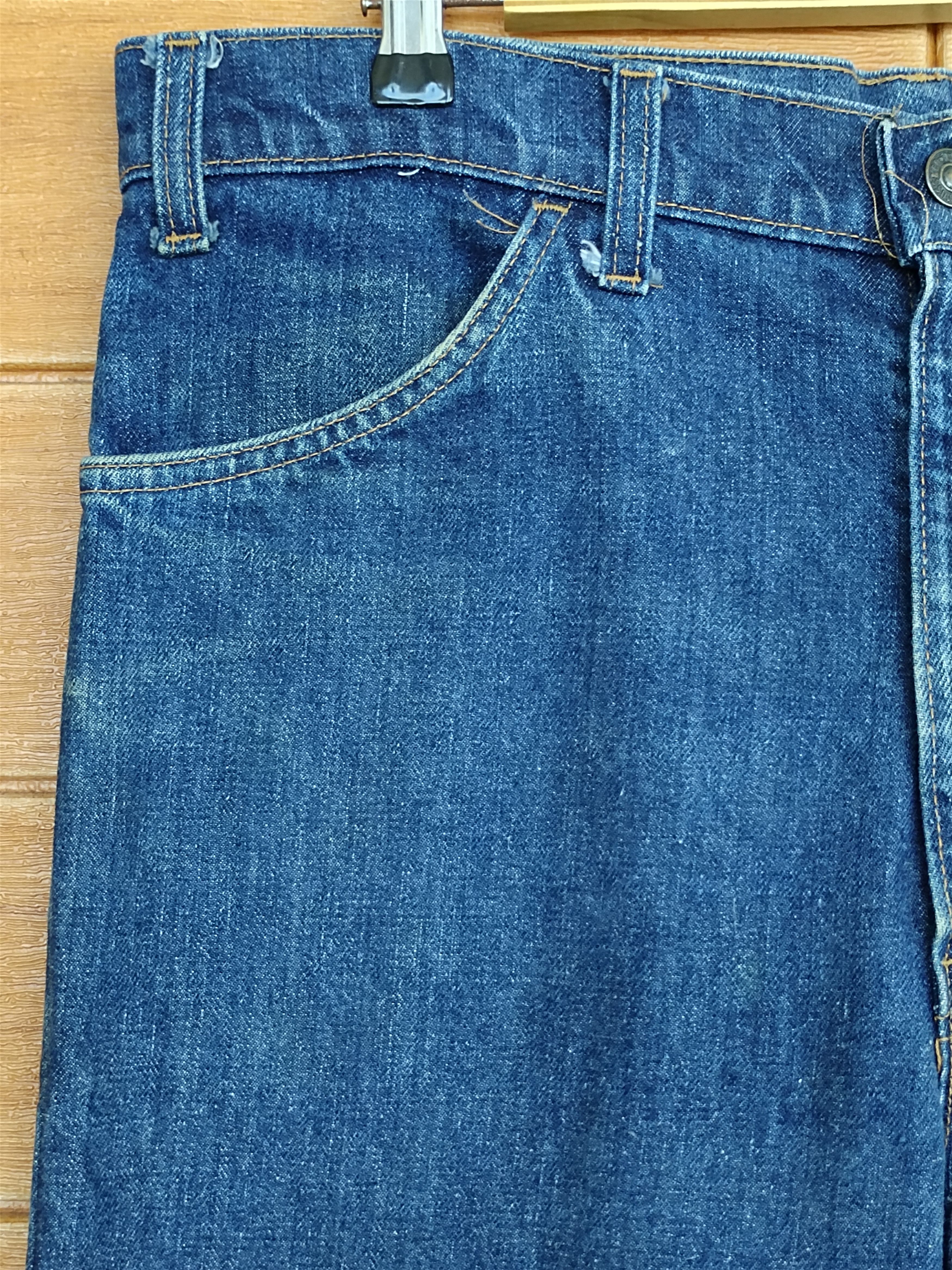 Levi's Vintage Clothing Vintage 70s Levis 646 Orange Tab Bootcut Flare Jeans Size US 34 / EU 50 - 5 Thumbnail