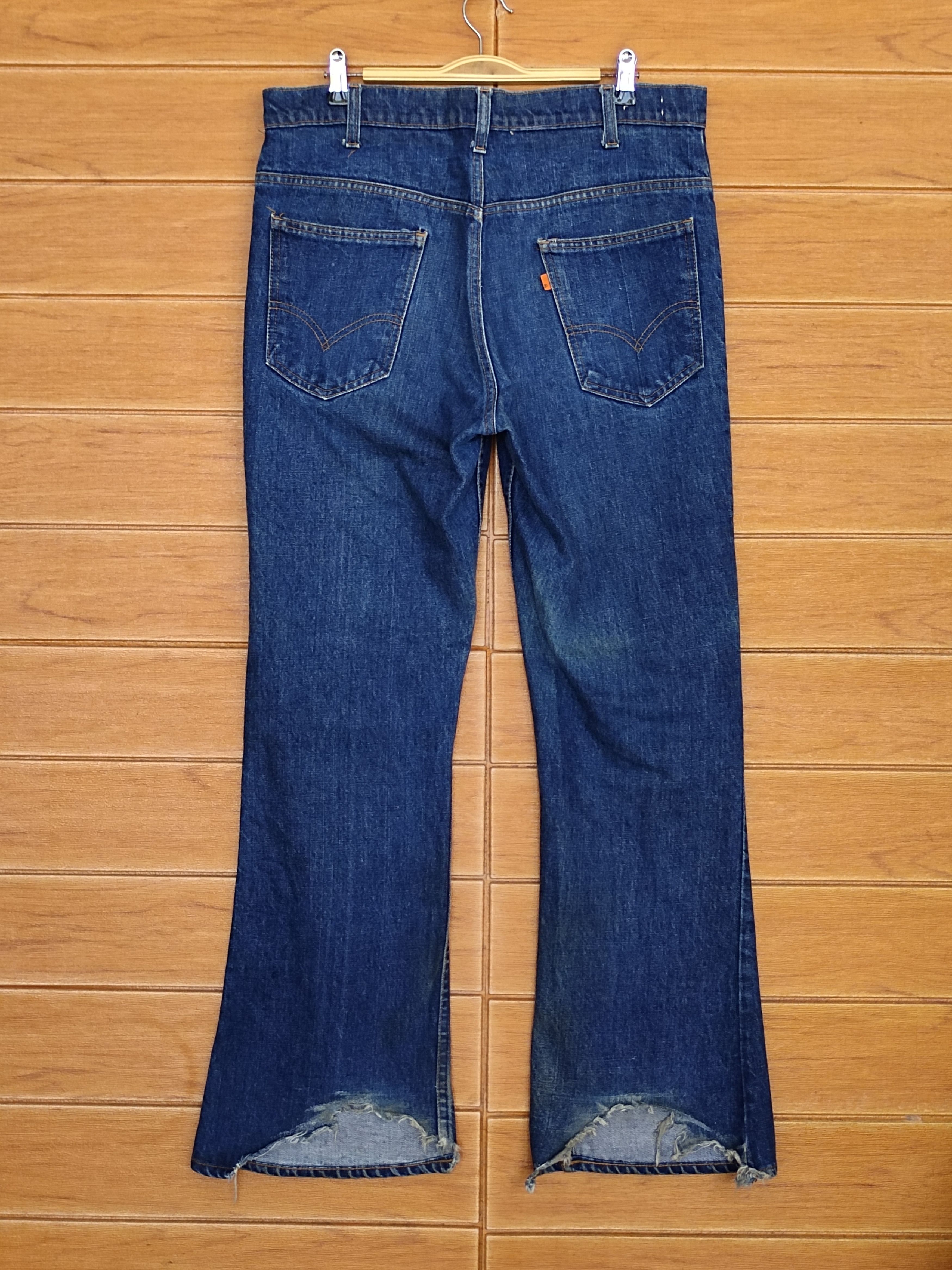 Levi's Vintage Clothing Vintage 70s Levis 646 Orange Tab Bootcut Flare Jeans Size US 34 / EU 50 - 10 Thumbnail