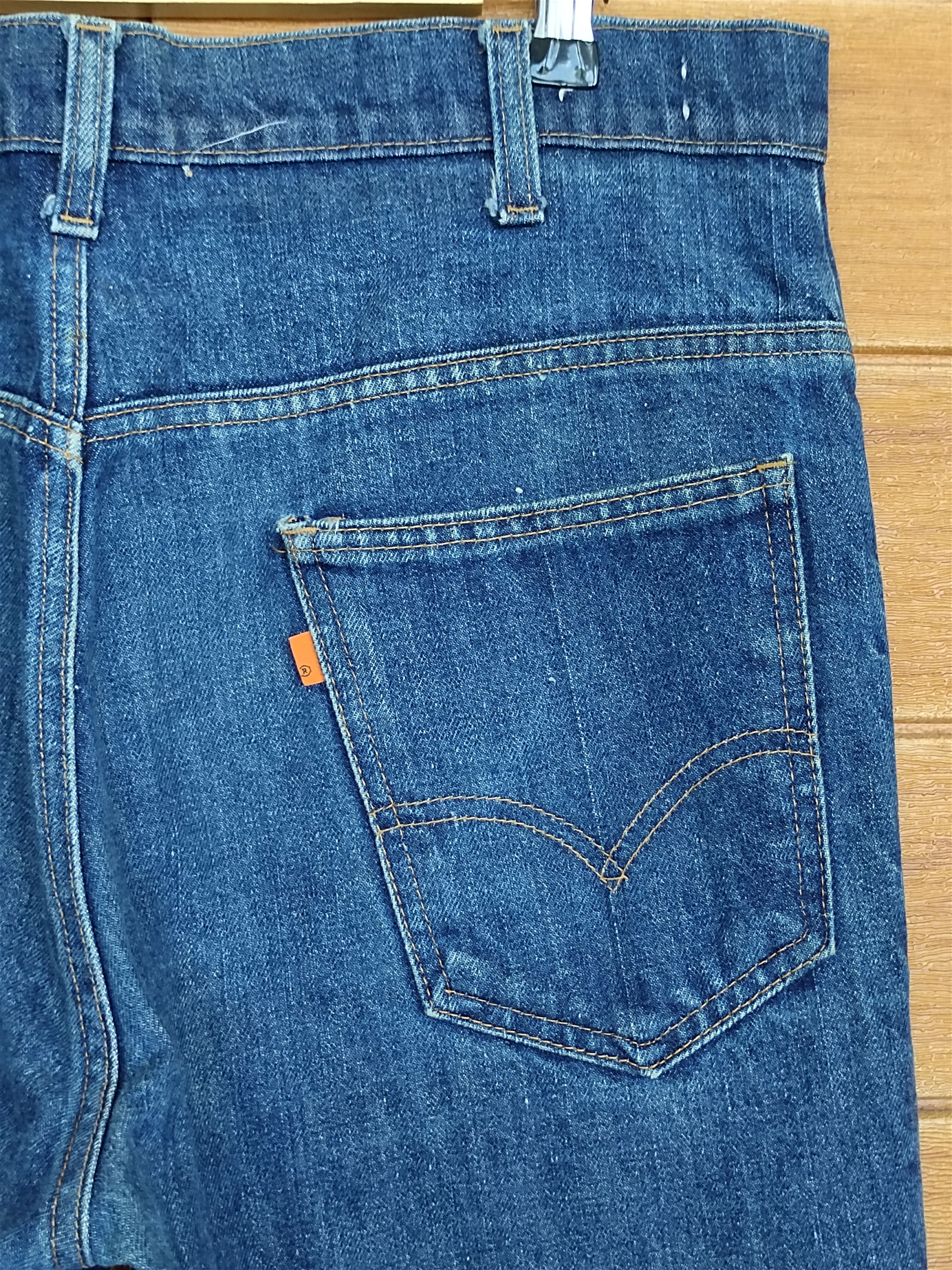 Levi's Vintage Clothing Vintage 70s Levis 646 Orange Tab Bootcut Flare Jeans Size US 34 / EU 50 - 12 Thumbnail