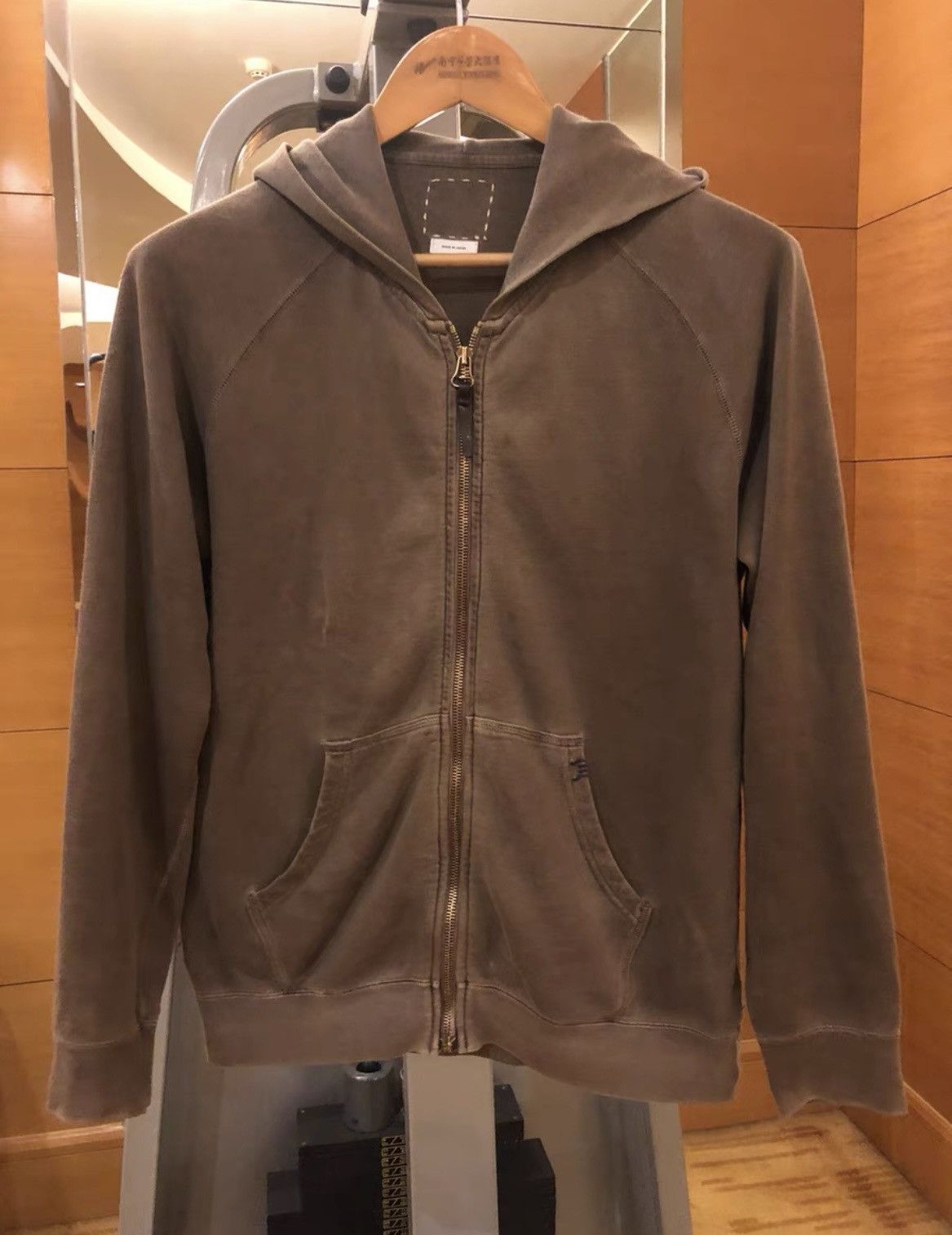 Pre-owned Visvim 15aw Jumbo Hoodie F.z Nd In Brown