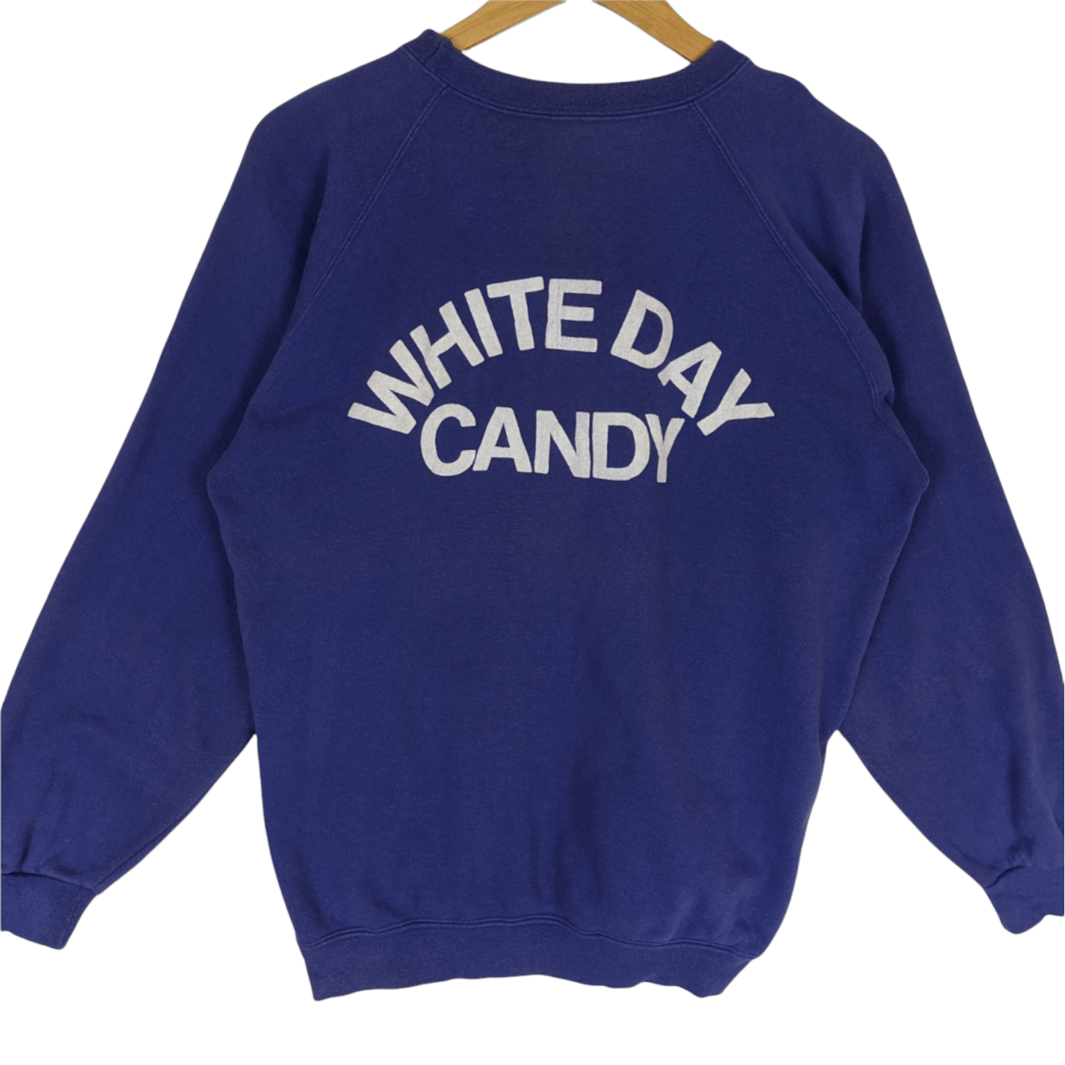 Japanese Brand Japan Vintage WHITE DAY CANDY Spell Out Jumper Sweatshirt Size US M / EU 48-50 / 2 - 4 Thumbnail